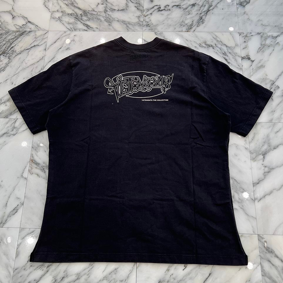 VETEMENTS 2018SS Open Sides Tee WSS18TR8 Size XS ヴェトモン オープンサイドTシャツ サイズXS