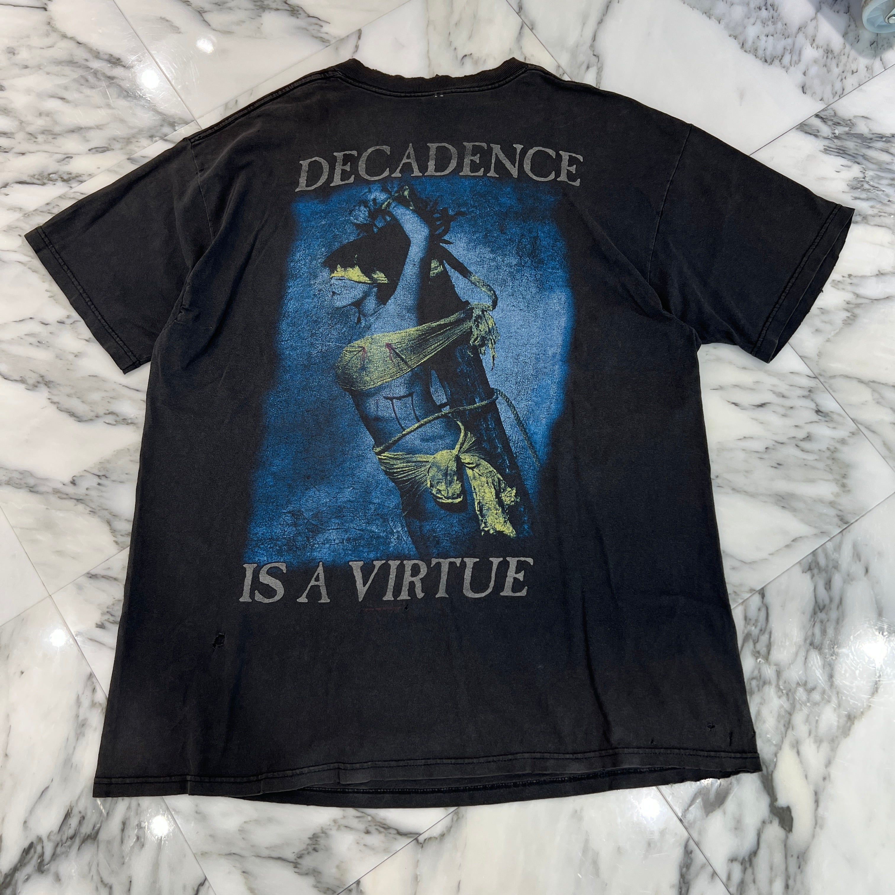 Vintage 90's Cradle Of Filth "Decadence" 1998 DELTA S/S Tee Size XL 90's クレイドルオブフィルス "デカダンス" 1998 デルタ社製 Tシャツ サイズXL