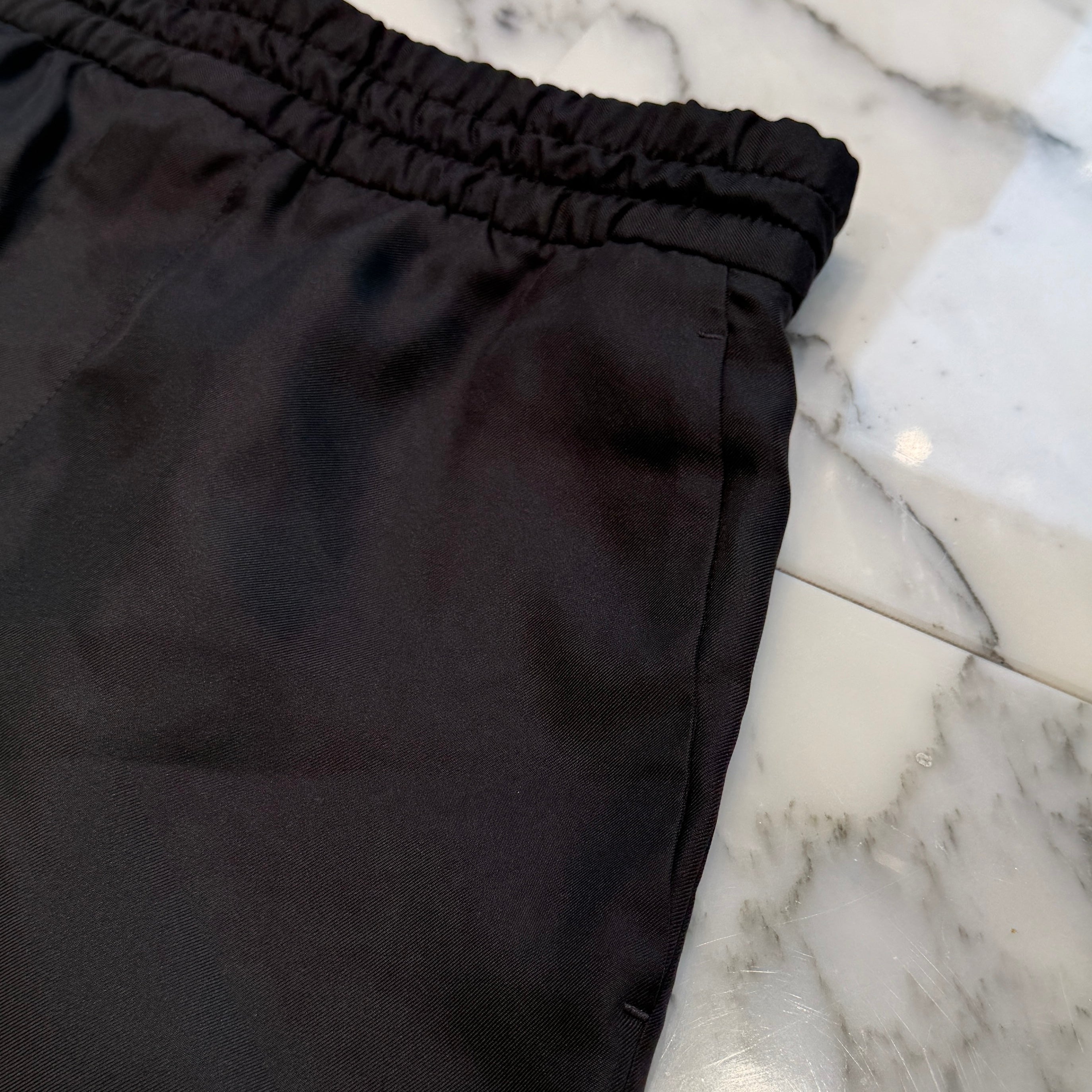 PRADA 2024SS Silk Bermuda Shorts SPH376 S000 1QWC Size S プラダ シルク バミューダショーツ サイズS