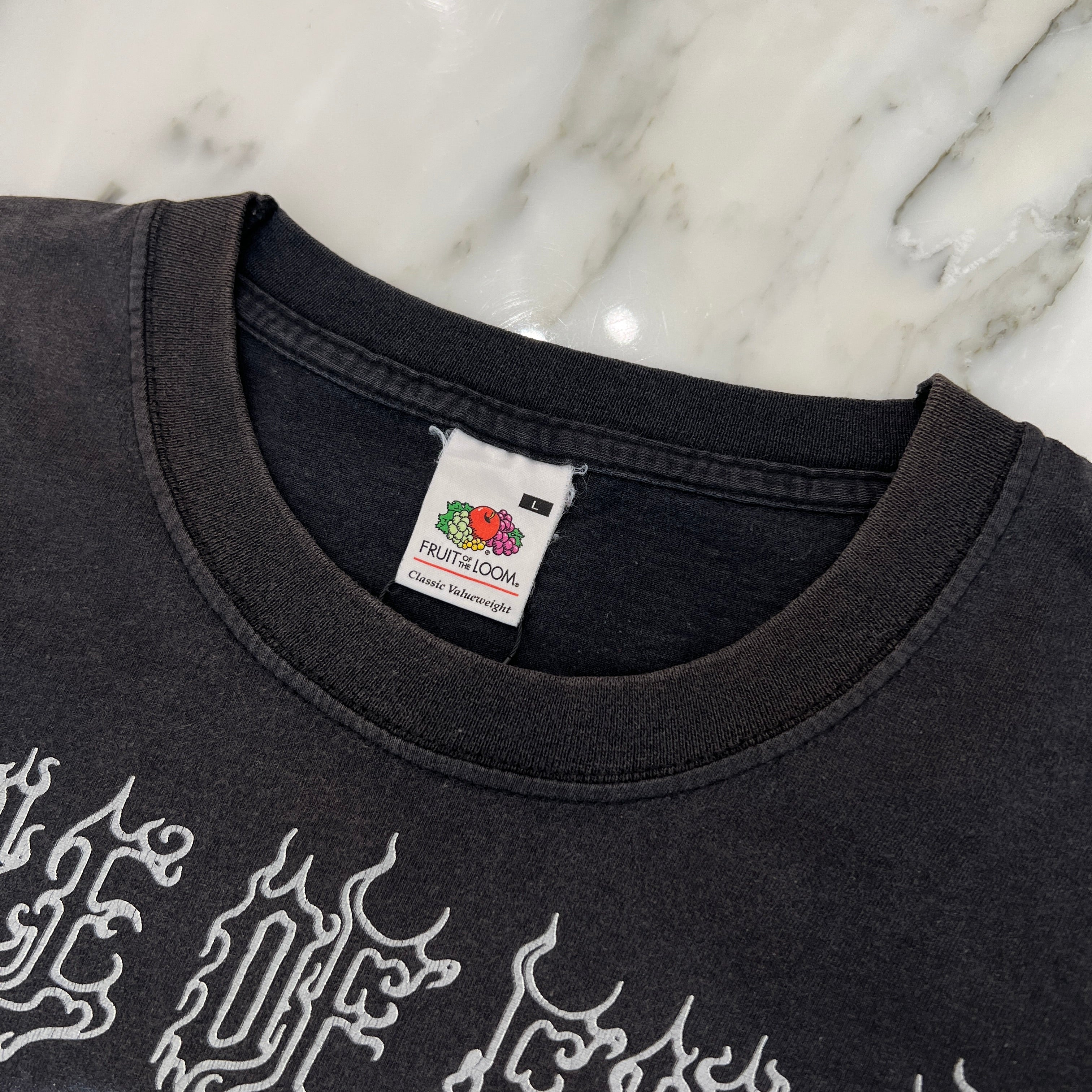 Vintage 00's Cradle Of Filth "Total Fucking Darkness" 2000 FRUIT OF THE LOOM S/S Tee Size L 90's クレイドルオブフィルス "トータルファッキングダークネス" 2000 フルーツオブザルーム社製 Tシャツ サイズL