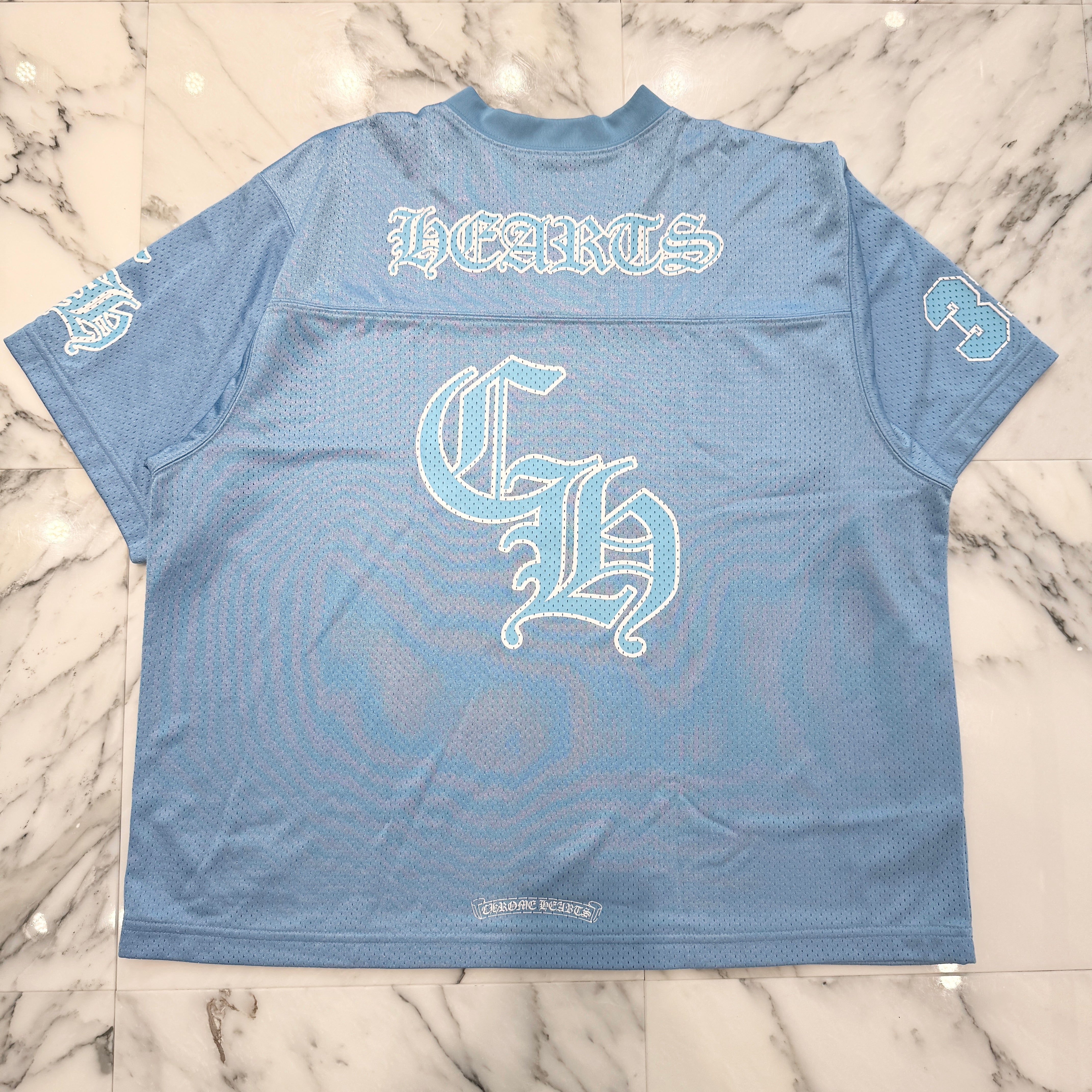 CHROME HEARTS Mesh Warm Up Jersey Size L クロムハーツ メッシュウォームアップジャージー サイズL