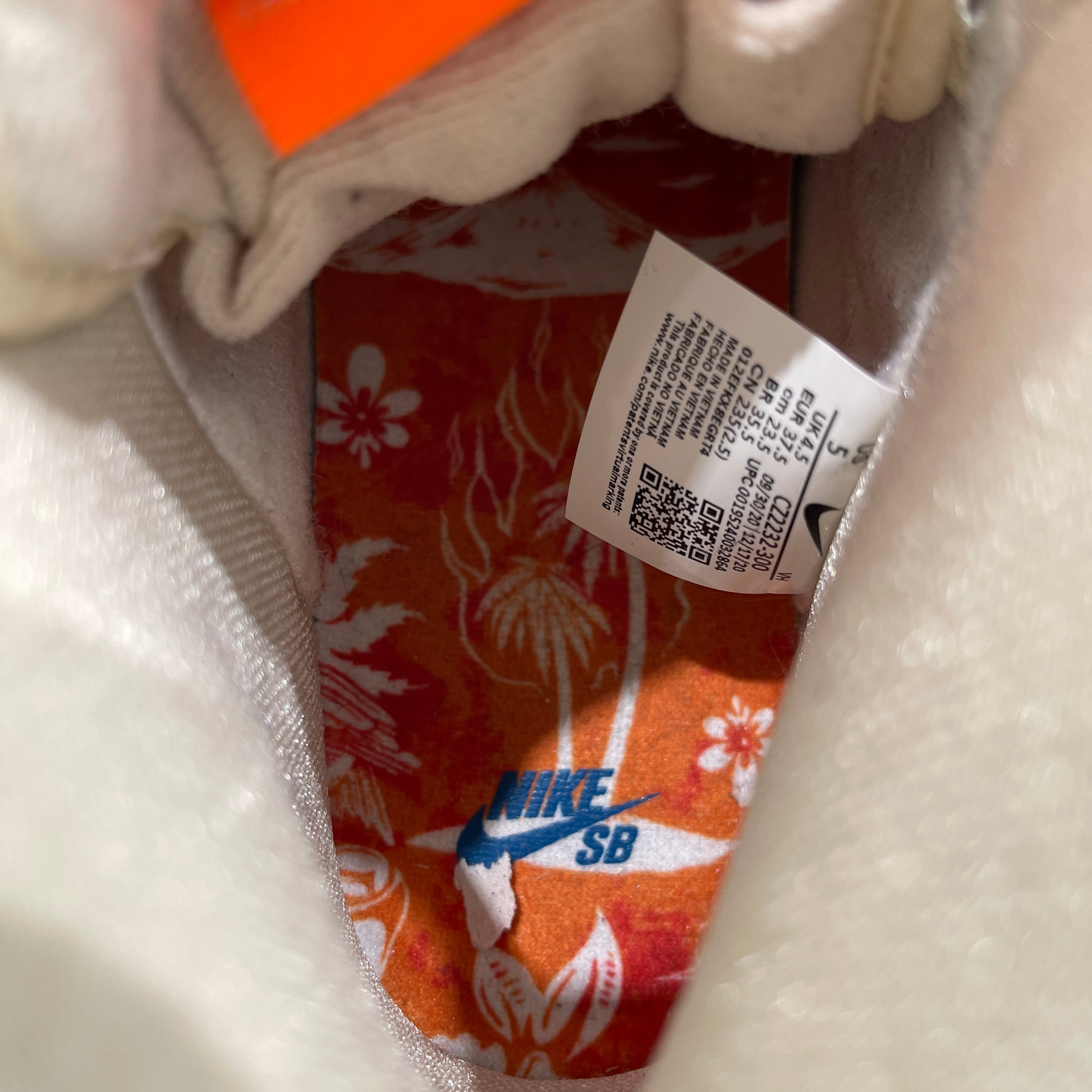 NIKE 2020AW SB DUNK High PRO "Hawaii" CZ2232-300 Size US5(23.5cm)ナイキ SB ダンク ハイ プロ ”ハワイ” サイズUS5(23.5cm)