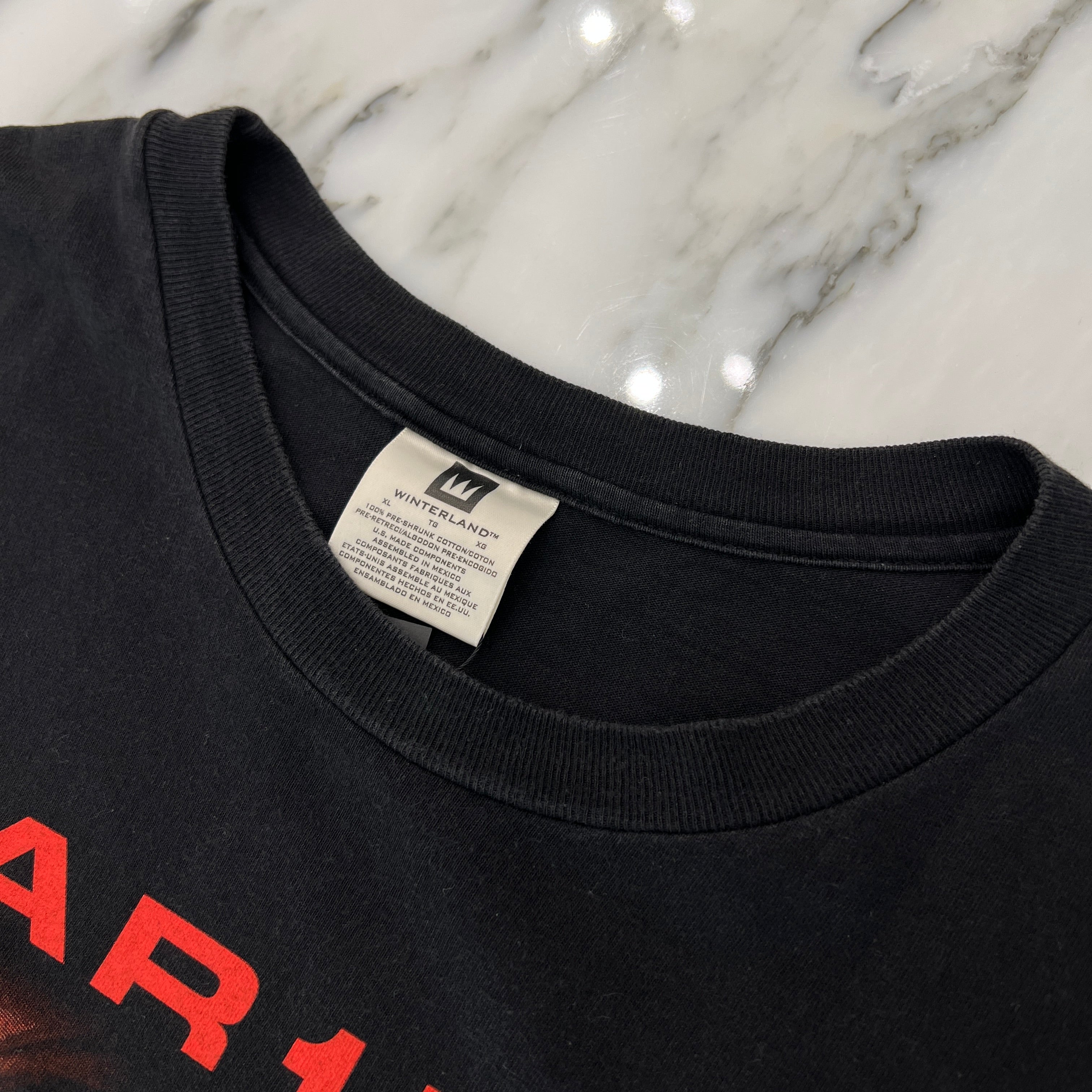 Vintage 90's Marilyn Manson "BIGGER THAN SATAN" 1998 Winterland S/S Tee Size XL 90's マリリンマンソン "ビガーザンサタン" 1998 ウィンターランド社製 Tシャツ サイズXL