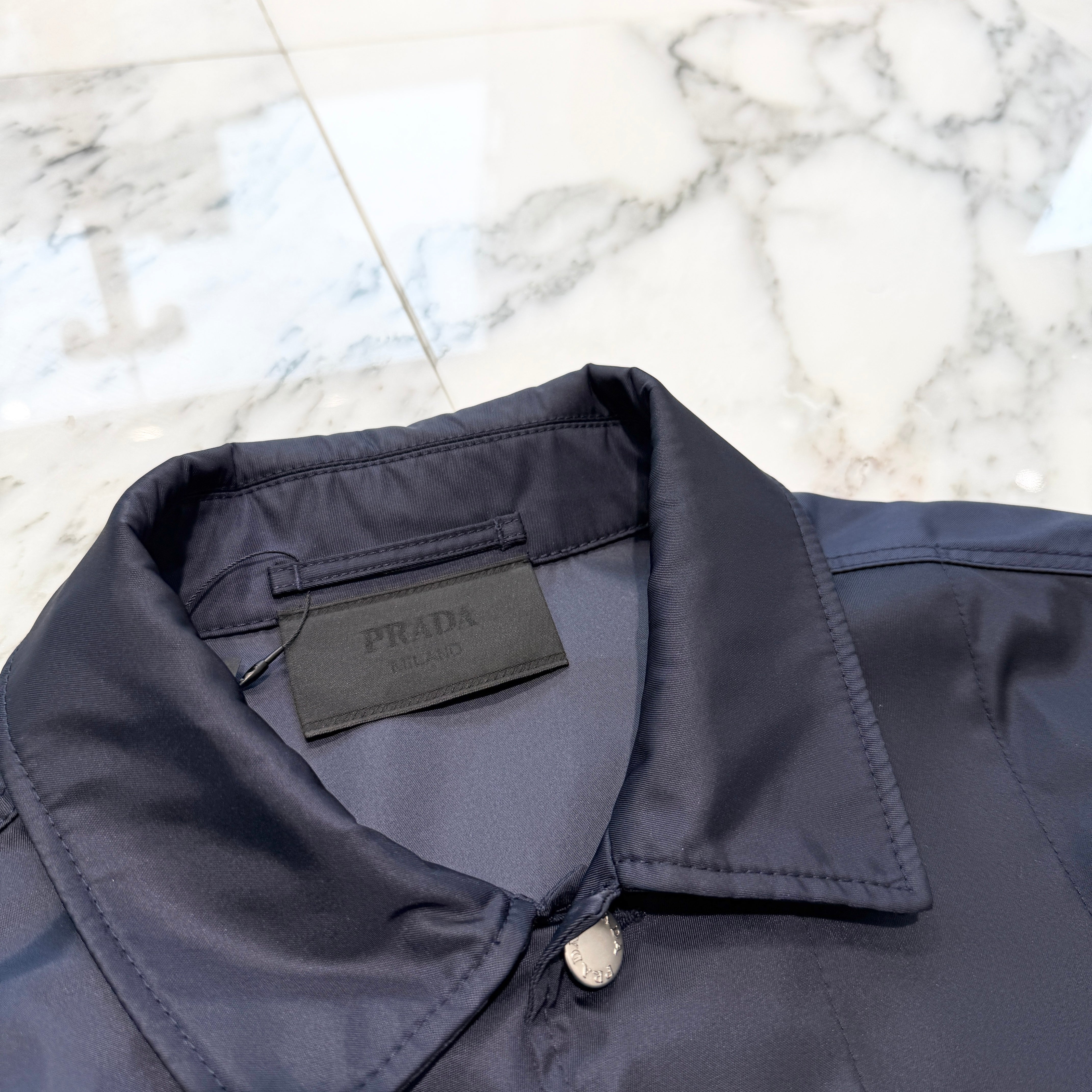 PRADA 2024SS Re-Nylon Blouson Jacket SGC151 S231 1WQ8 Size M プラダ リナイロン ブルゾンジャケット サイズM