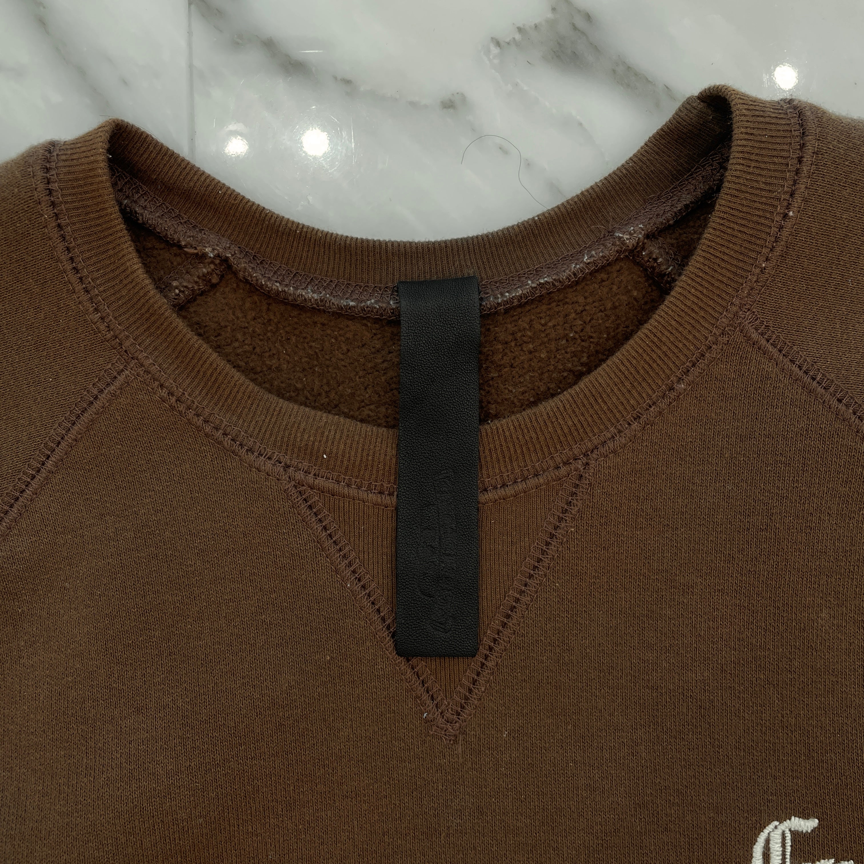 CHROME HEARTS SLO RIDE CH Embroidery Crew Neck Short Sleeve Sweat Shirt Size XL クロムハーツ スローライド クルーネック半袖スウェット サイズXL