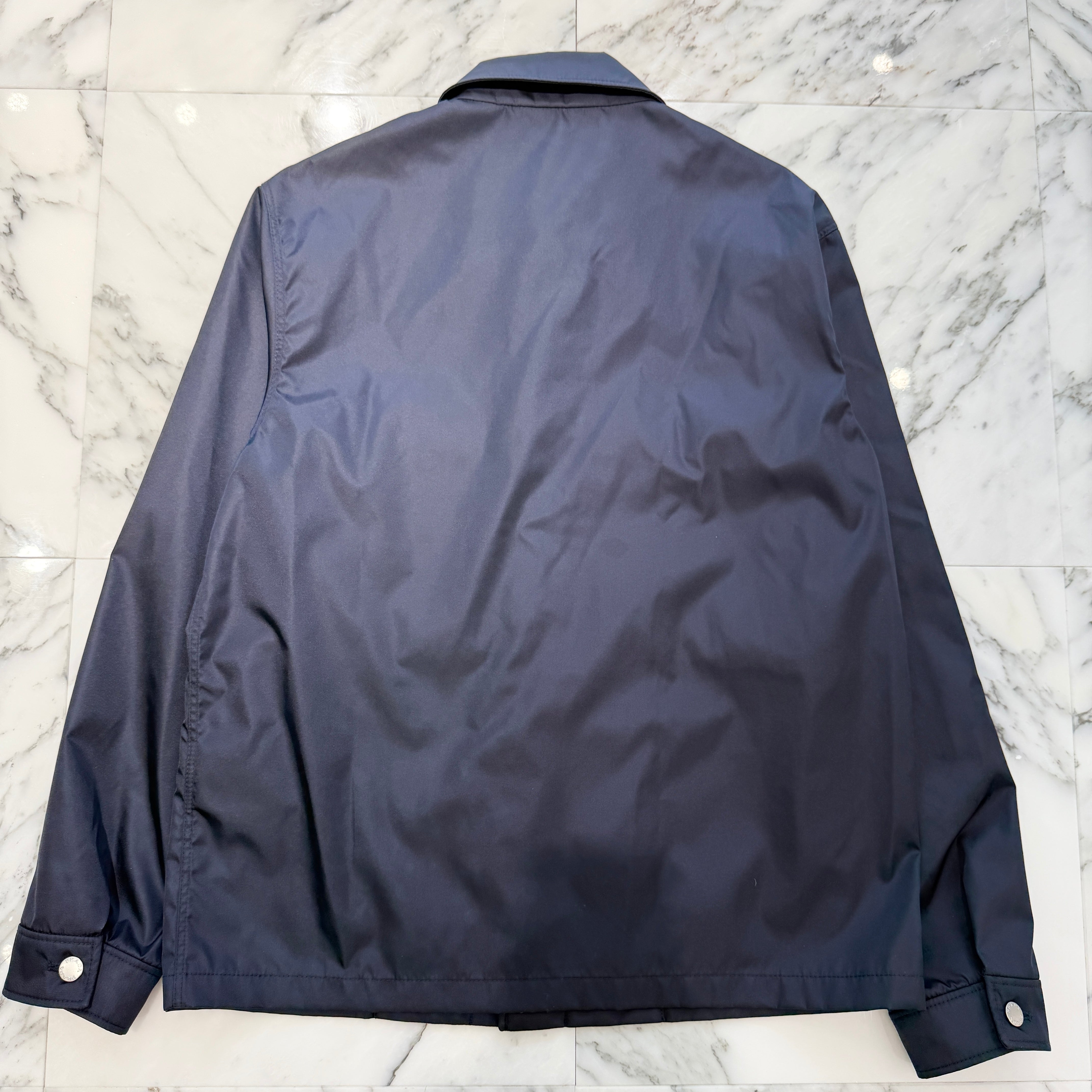 PRADA 2024SS Re-Nylon Blouson Jacket SGC151 S231 1WQ8 Size M プラダ リナイロン ブルゾンジャケット サイズM