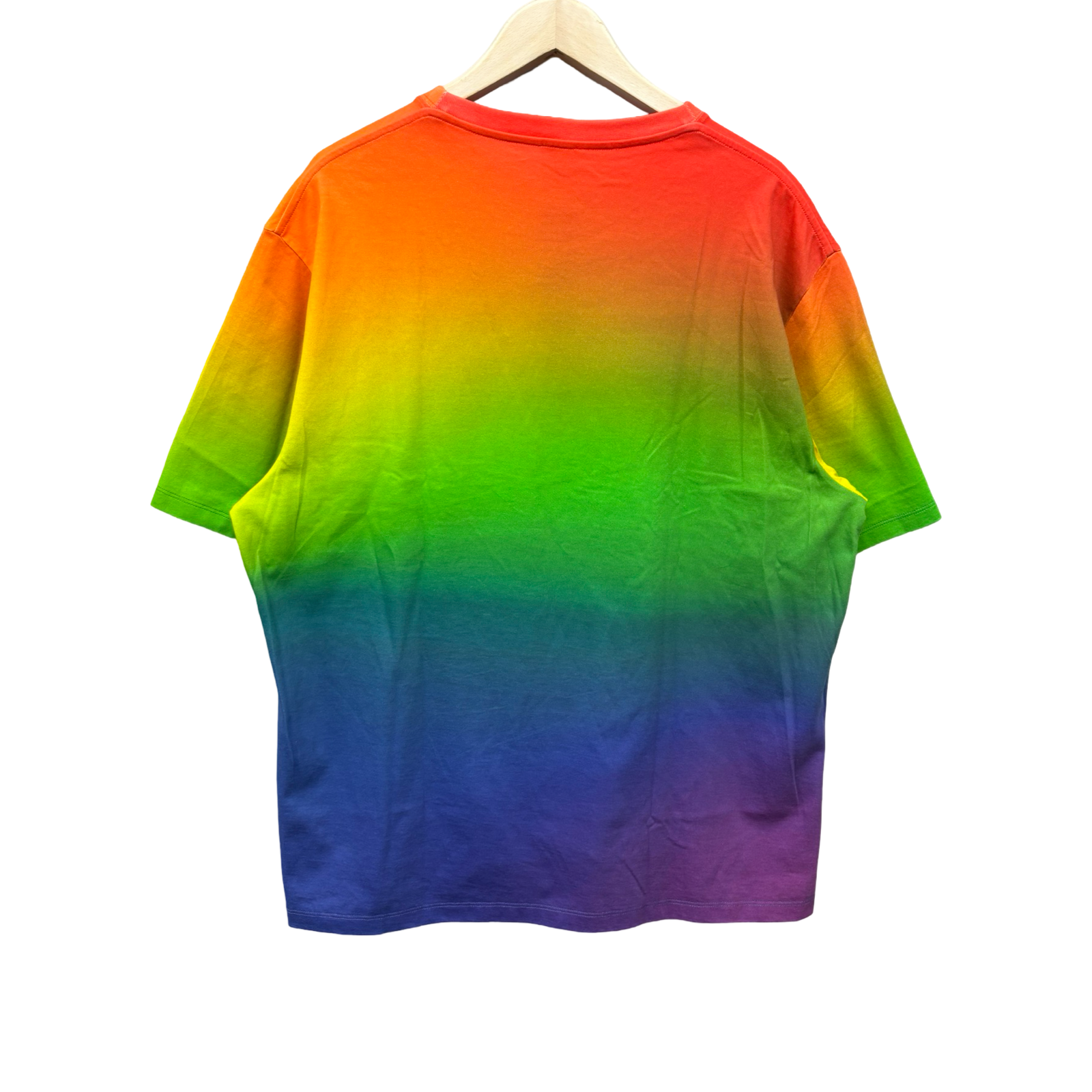 LOEWE 2023SS Rainbow Anagram Embossed T-shirt H526Y22X67 Size M