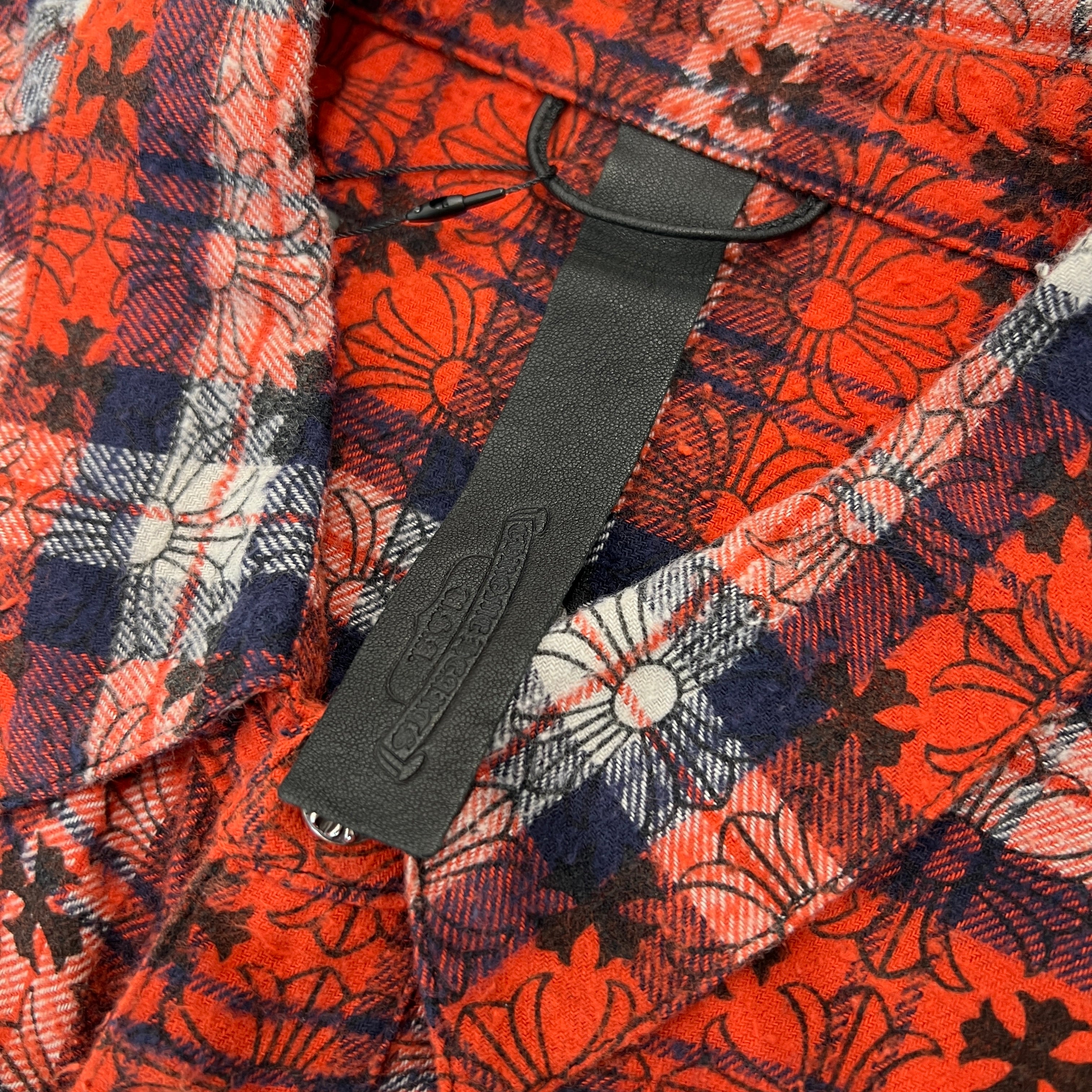 CHROME HEARTS Loose Ends Check Shirt Size L クロムハーツ ルーズエンド チェックシャツ サイズL