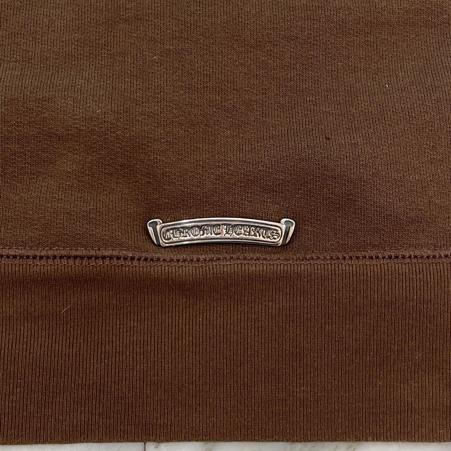 CHROME HEARTS SLO RIDE CH Embroidery Crew Neck Short Sleeve Sweat Shirt Size XL クロムハーツ スローライド クルーネック半袖スウェット サイズXL