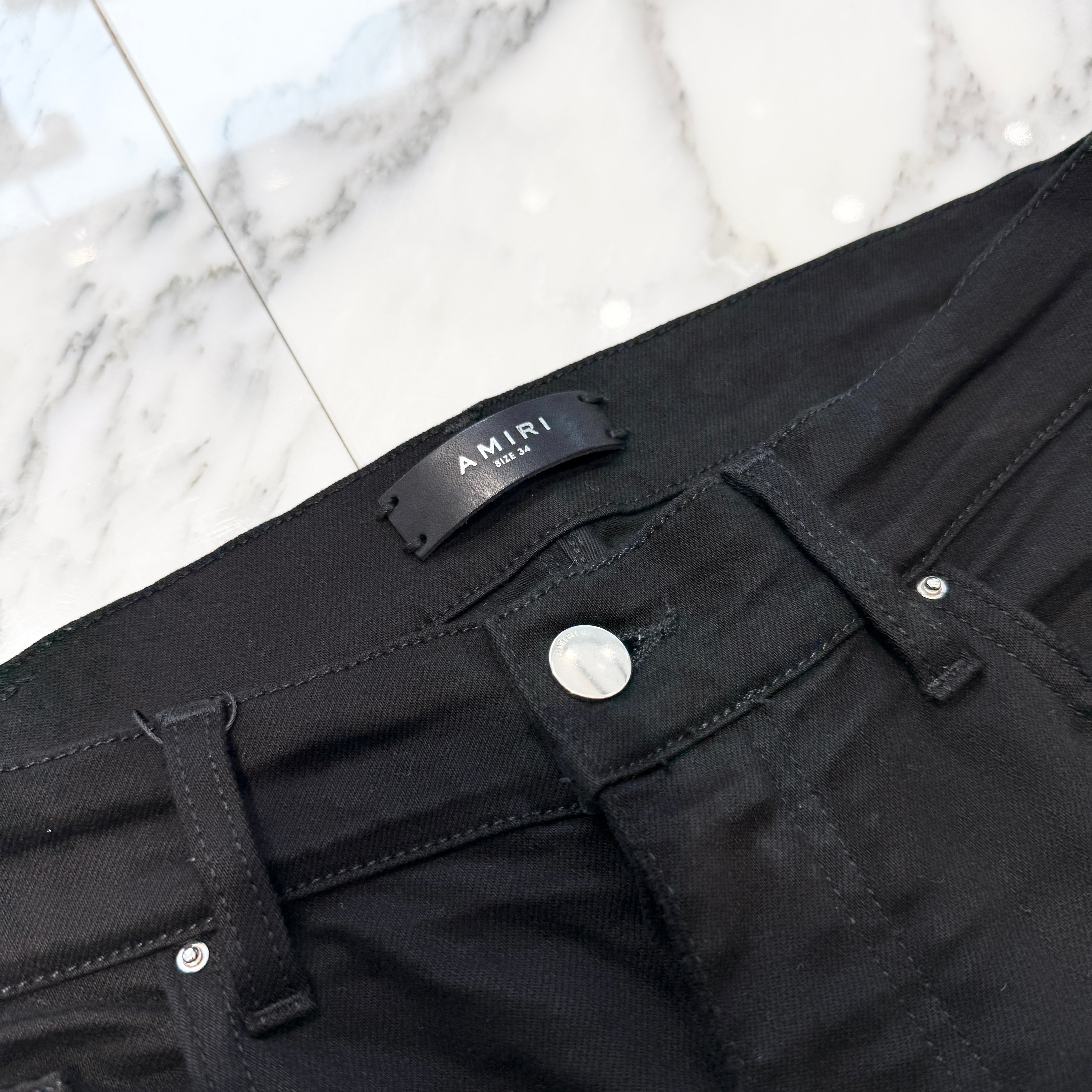 AMIRI 2024SS MX1 Damege Skinny Jeans Size 34 アミリ MX1
