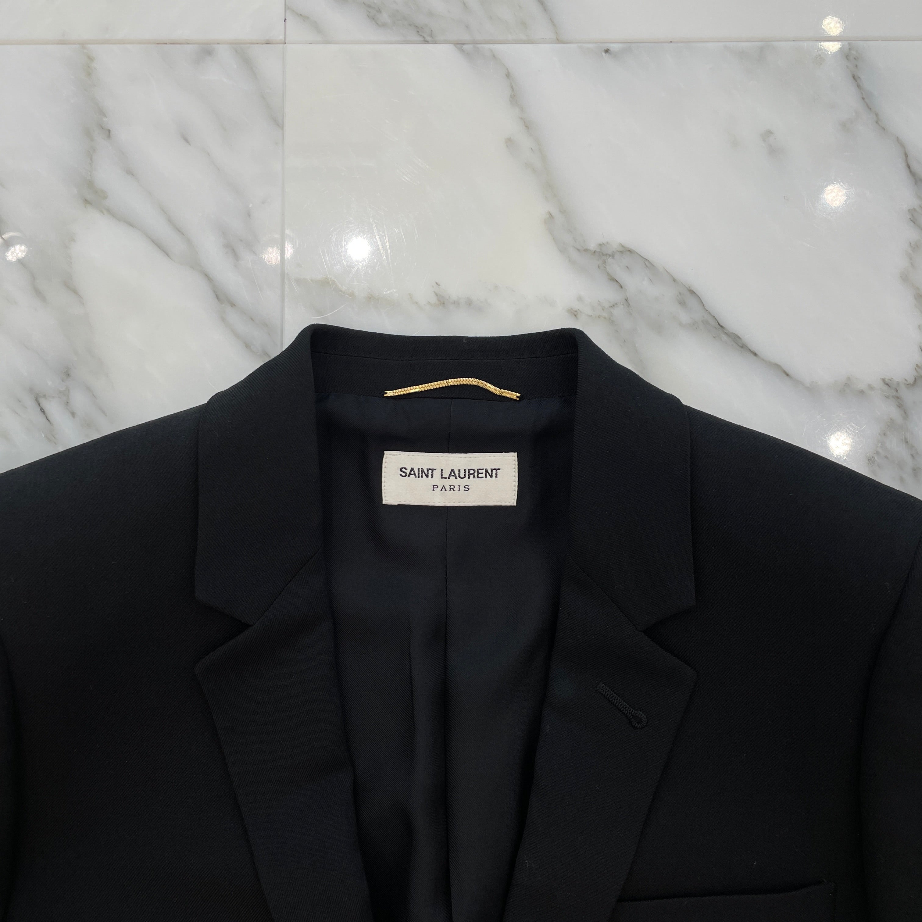 SAINT LAURENT PARIS Tailored Jacket 370346 YYD09 Size 38 サンローランパリ テーラードジャケット サイズ38