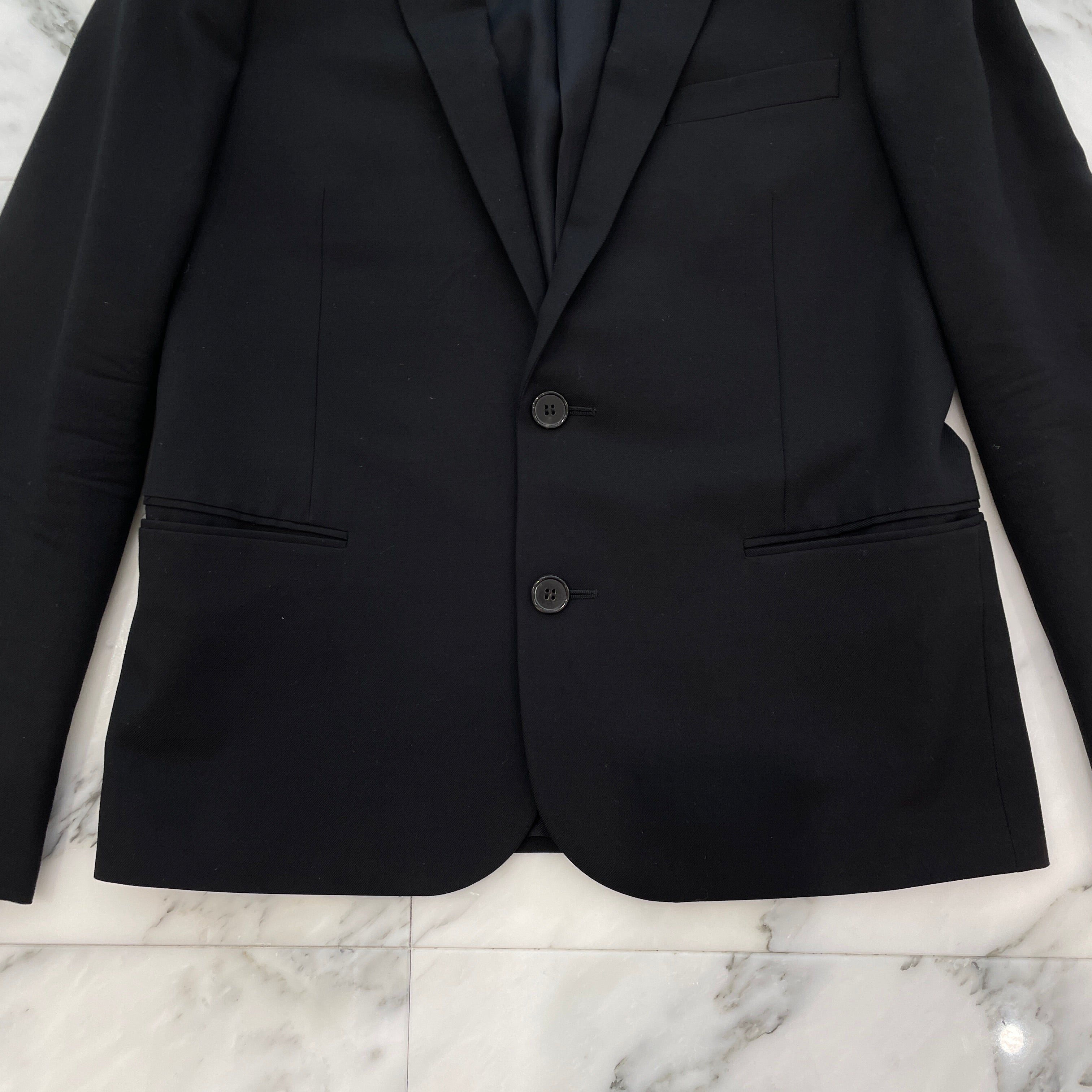 SAINT LAURENT PARIS Tailored Jacket 370346 YYD09 Size 38 サン