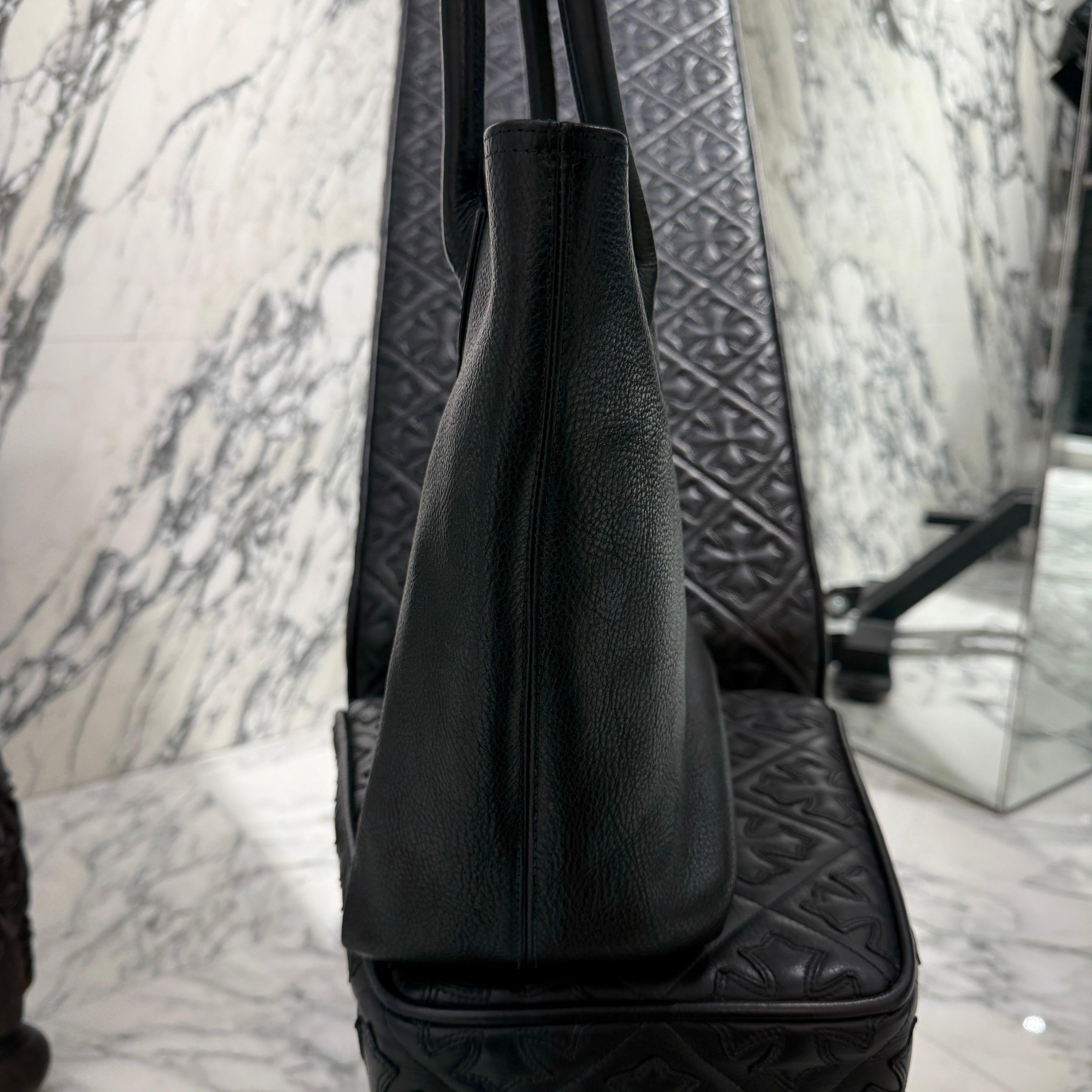 CHROME HEARTS 1 Cross Leather Patch FS Tote Bag クロムハーツ 1クロス レザーパッチ FS トートバッグ