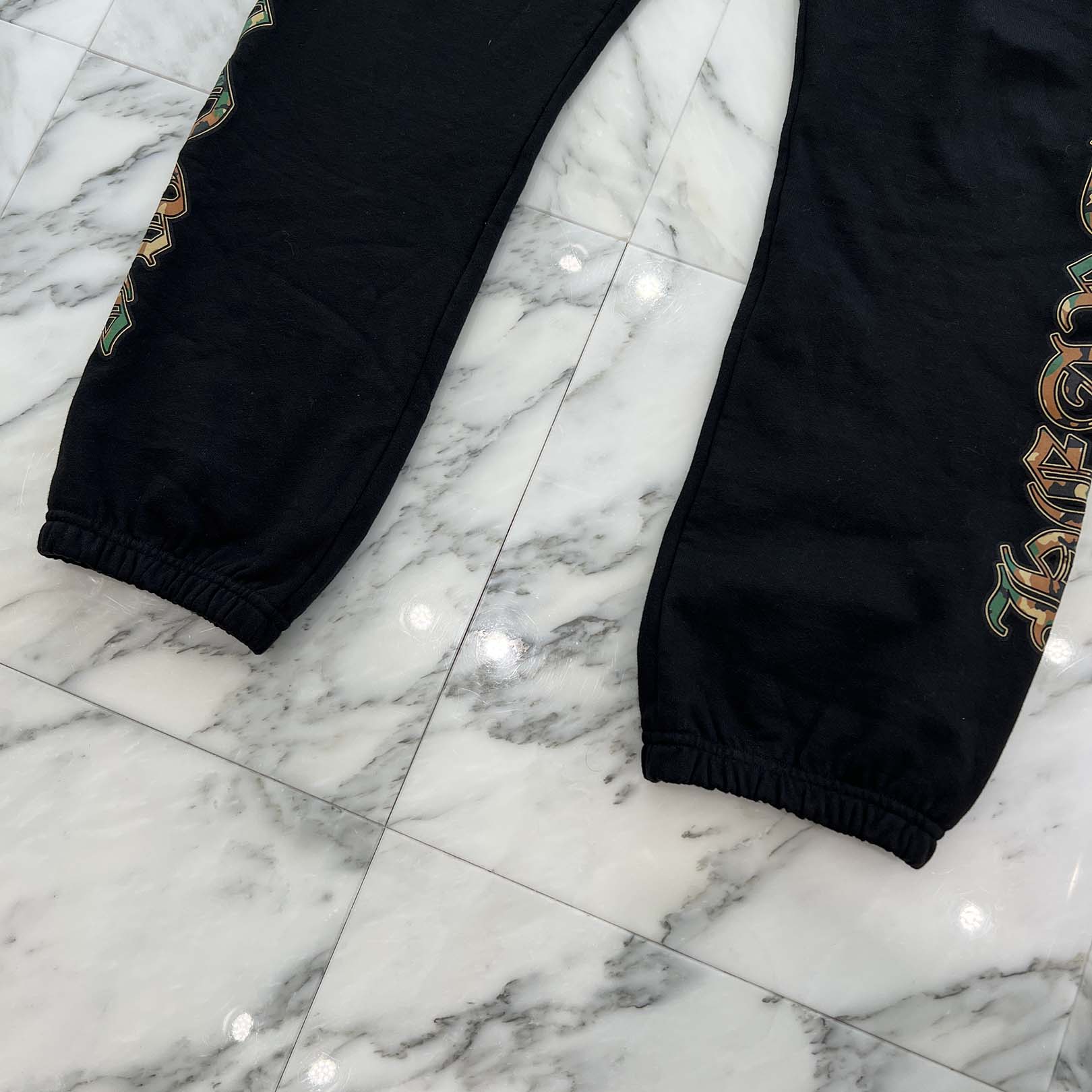 CHROME HEARTS Camo Triple Cross Sweat Long Pants Size L クロムハーツ カモ トリプルクロス スウェットロングパンツ サイズL