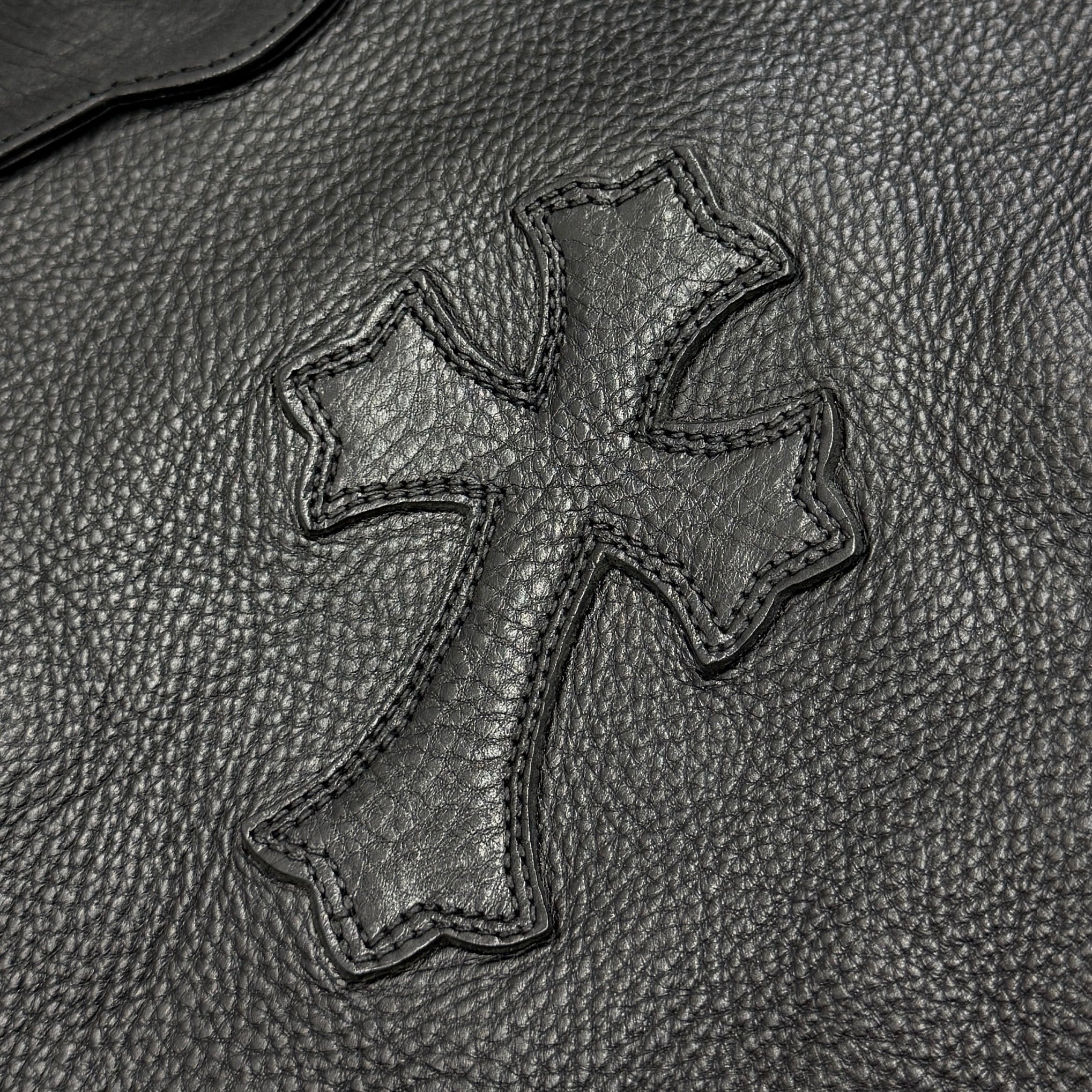 CHROME HEARTS 1 Cross Leather Patch FS Tote Bag クロムハーツ 1クロス レザーパッチ FS トートバッグ