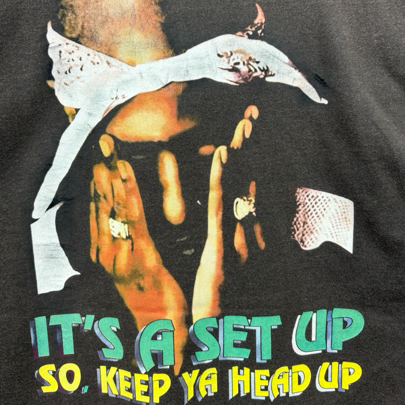 Vintage 90's 2PAC Keep Ya Head Up S/S Tee