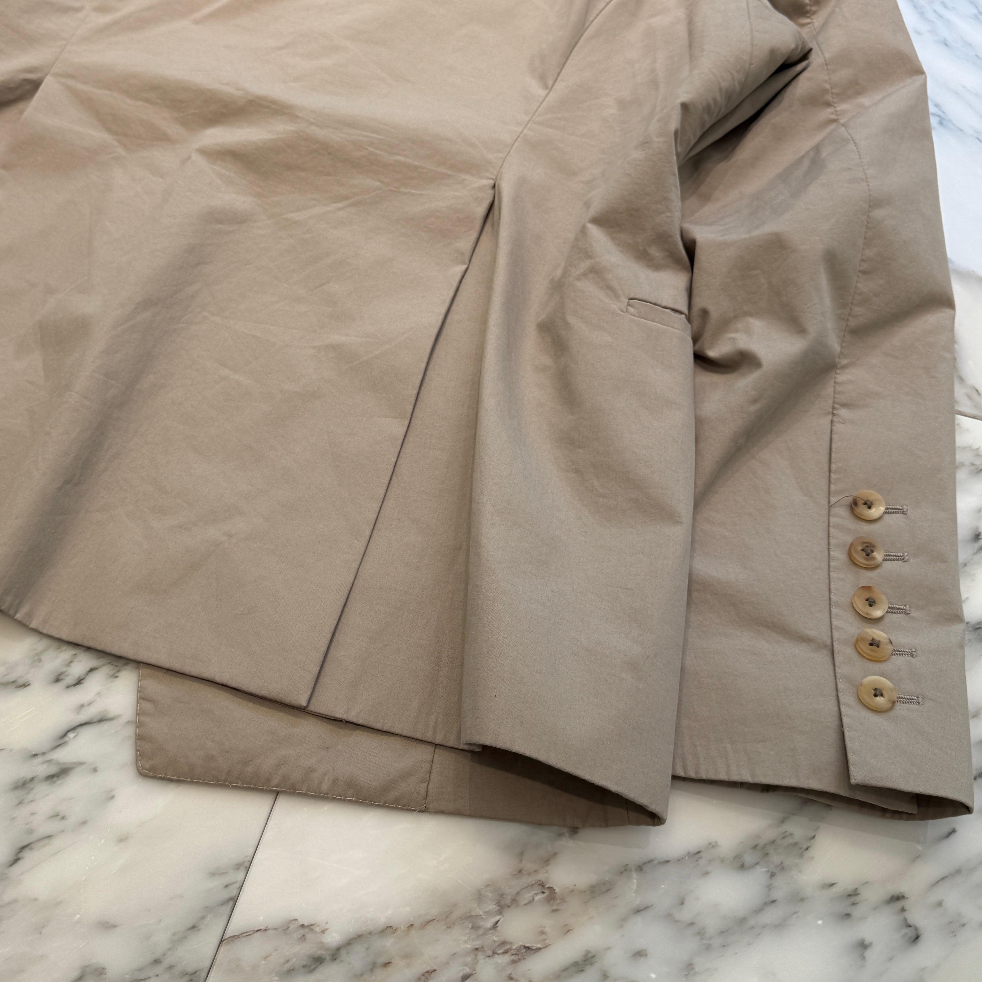 Rick Owens 2024SS Soft Blazer Tailored Jacket RU01D3733-P Size 52