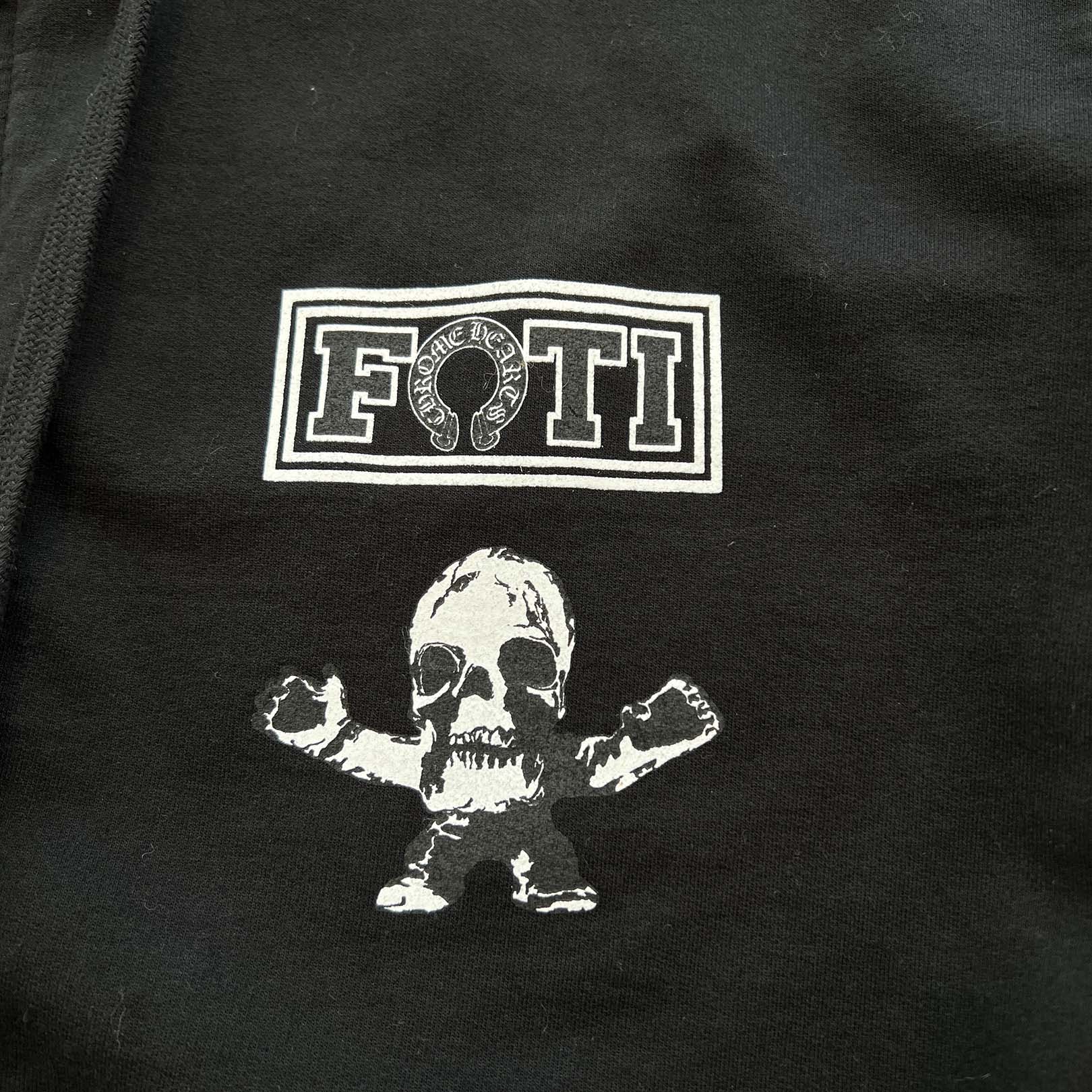 CHROME HEARTS 2025SS FOTI HARRIS Zip Up Hoodie Size L クロムハーツ フォティ ハリス ジップアップ フーディ サイズL