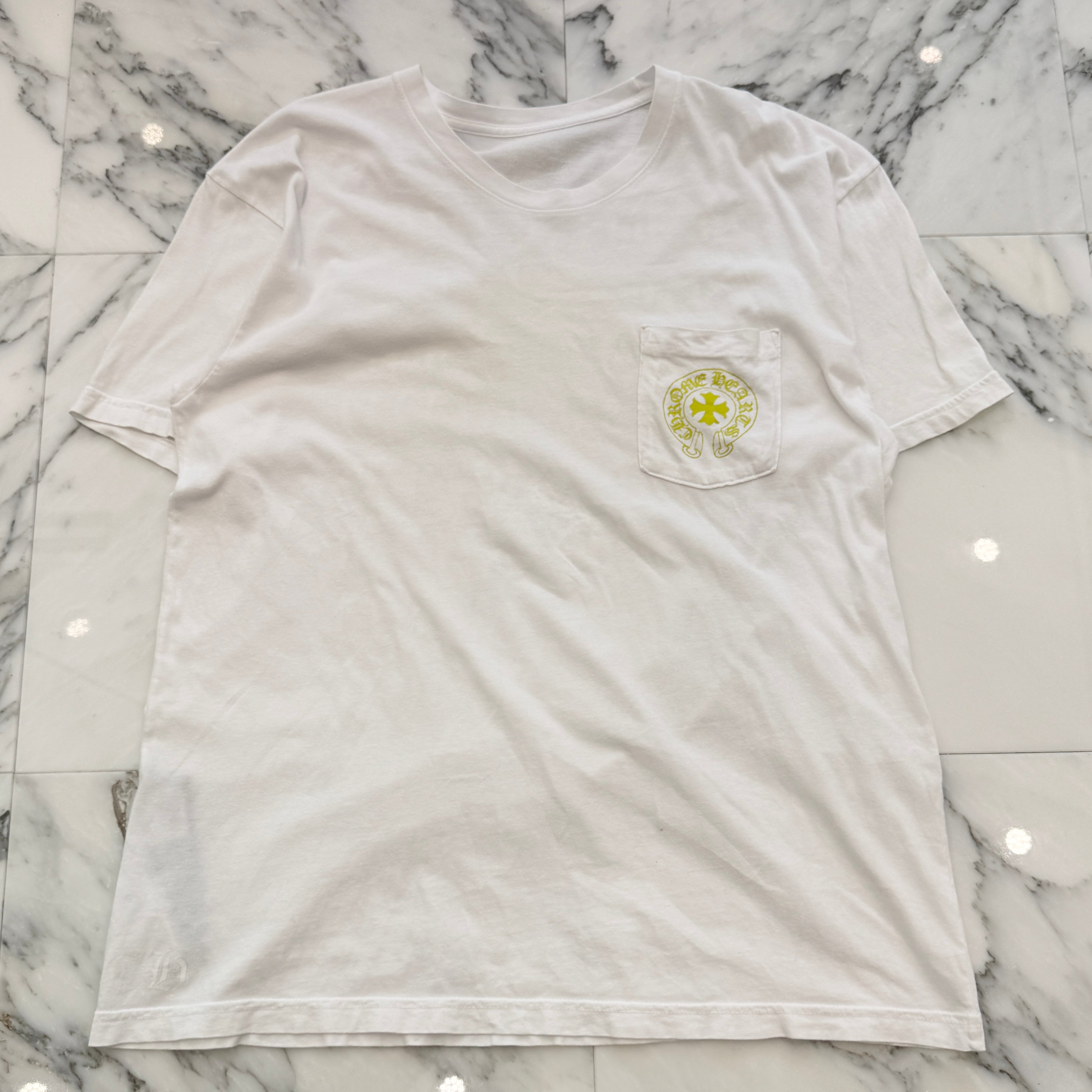 CHROME HEARTS Made In Hollywood Vertical Logo Tee Size XL クロムハーツ メイドインハリウッド ヴァーティカルロゴ Tシャツ サイズXL