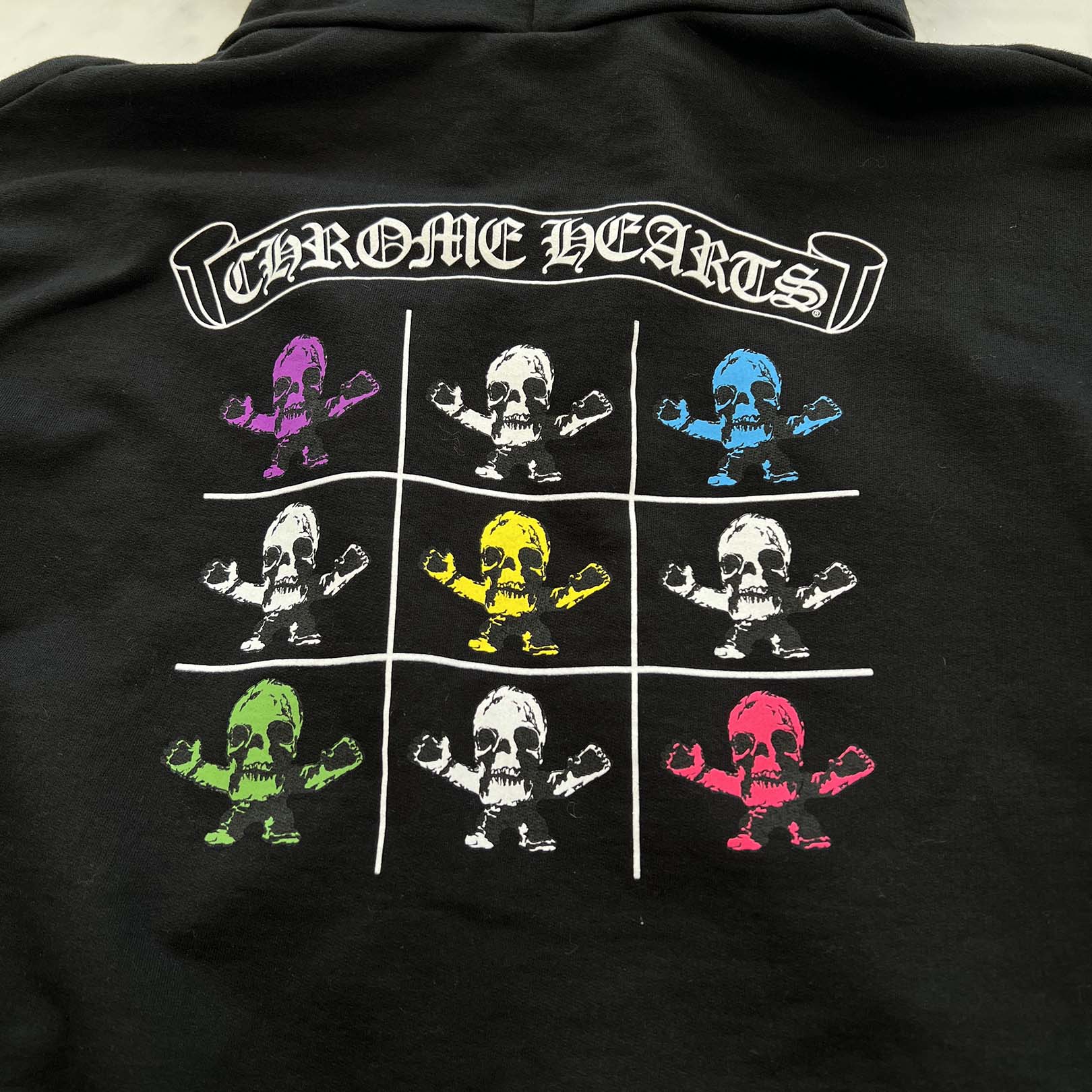 CHROME HEARTS 2025SS FOTI HARRIS Zip Up Hoodie Size L クロムハーツ フォティ ハリス ジップアップ フーディ サイズL