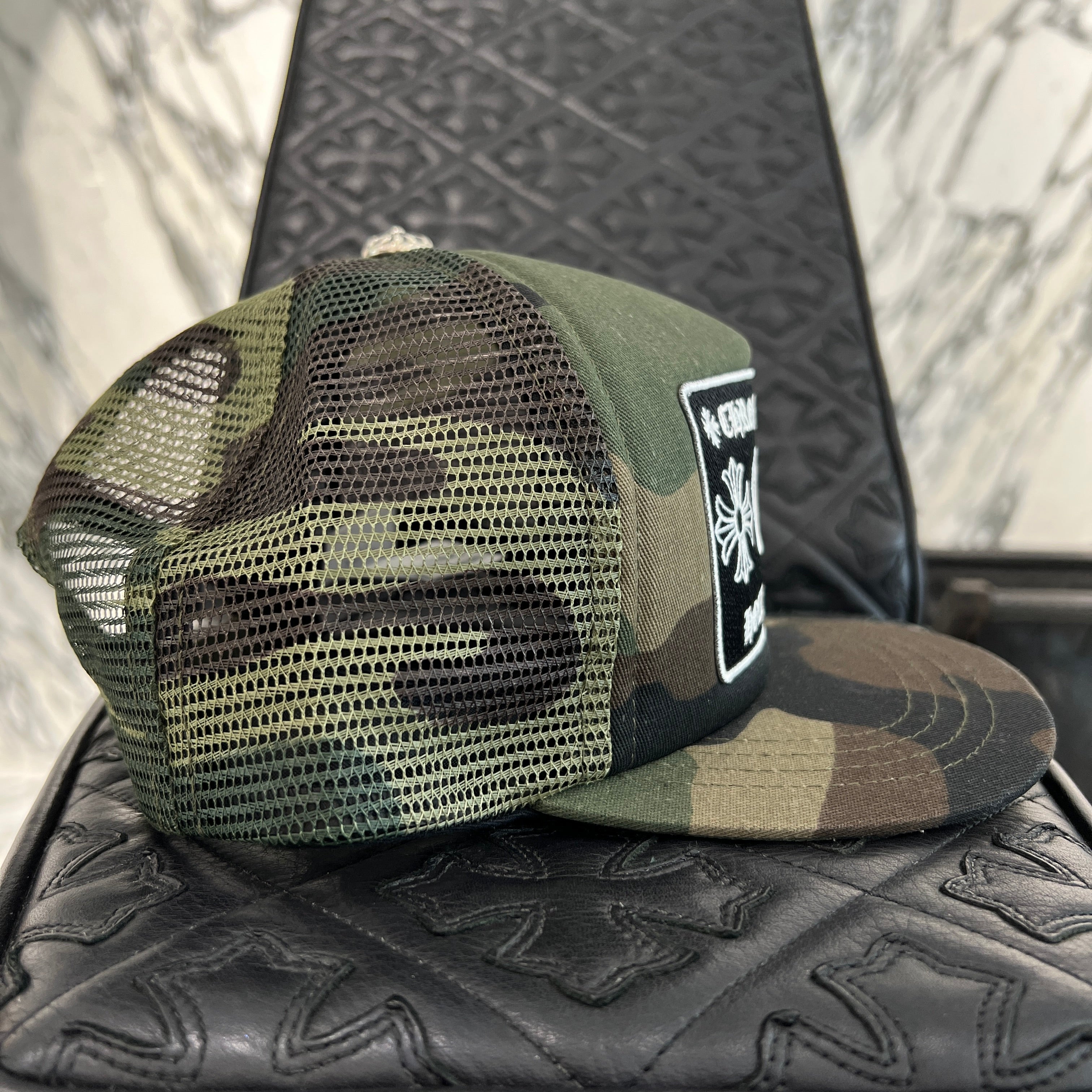 CHROME HEARTS Hollywood Limited Camo Mesh Trucker Cap Size ONE SIZE (51-61) クロムハーツ ハリウッド限定 カモメッシュ トラッカーキャップ サイズONE SIZE (51-61)