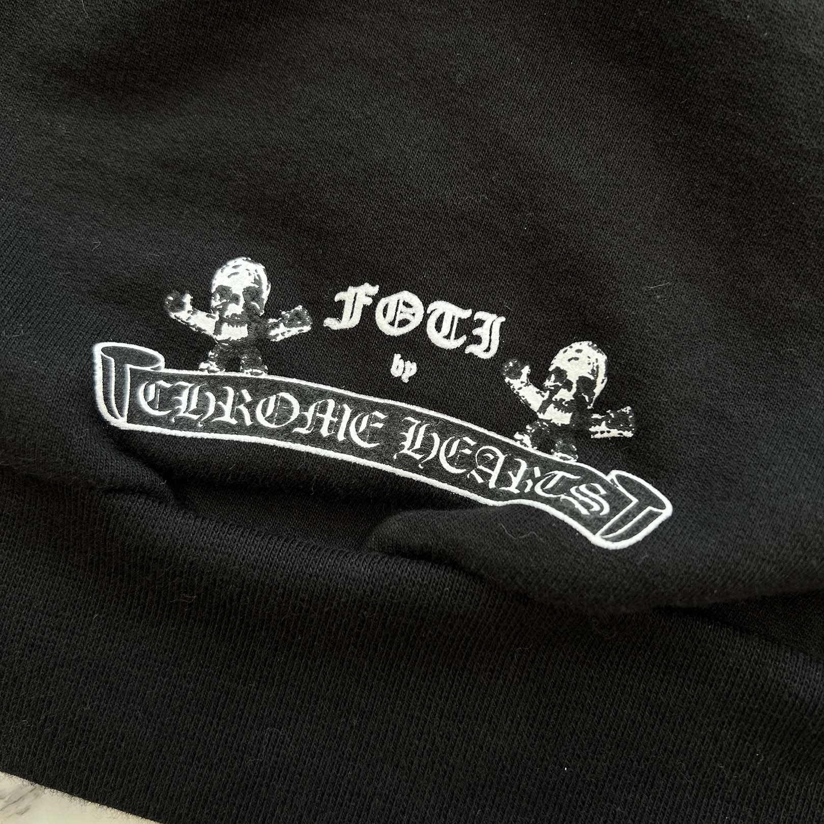 CHROME HEARTS 2025SS FOTI HARRIS Zip Up Hoodie Size L クロムハーツ フォティ ハリス ジップアップ フーディ サイズL