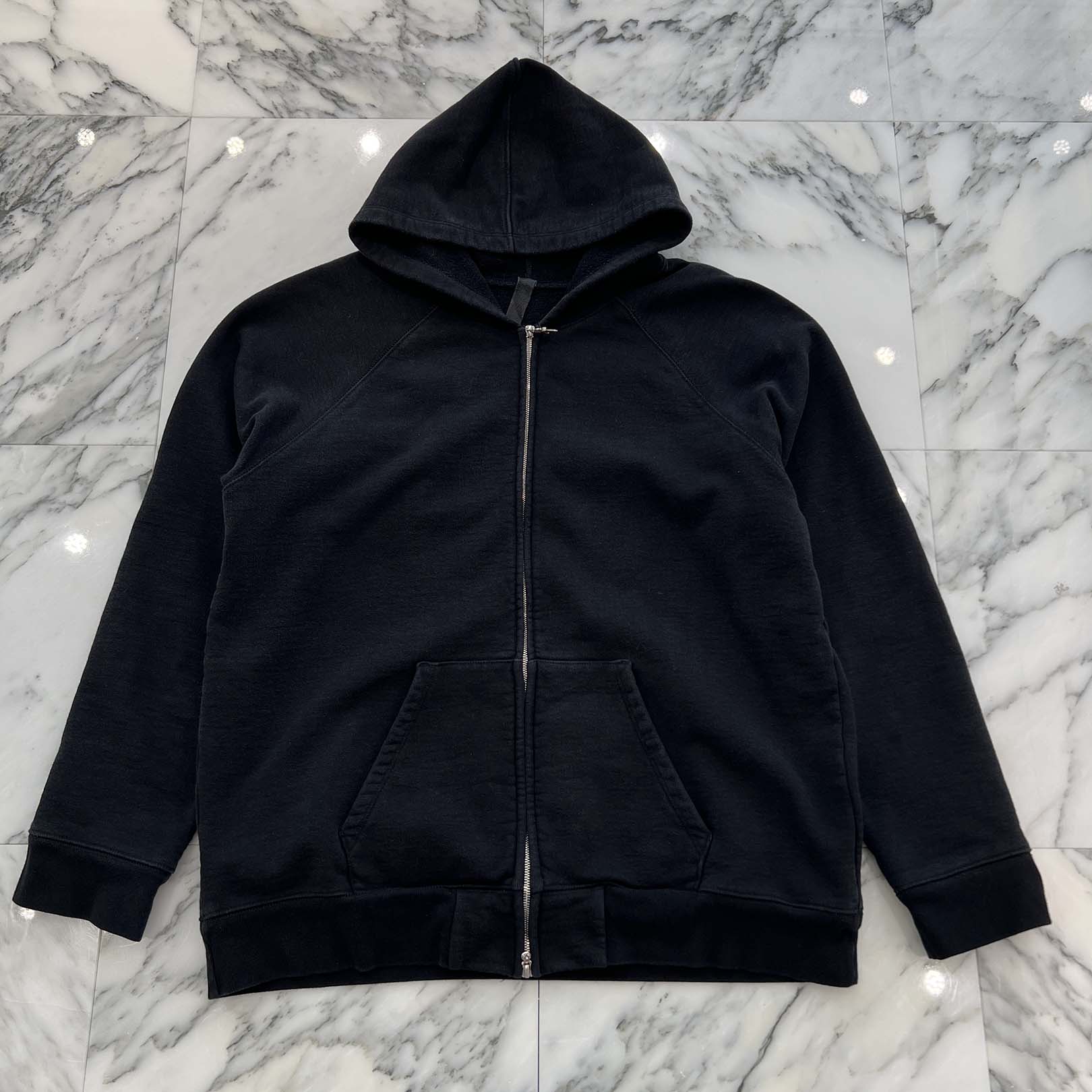 CHROME HEARTS King Taco 3 Cemetery Cross Embroidery Zip Up Hoodie Size XXL クロムハーツ キングタコ 3セメタリークロス刺繍 ジップアップフーディー サイズXXL