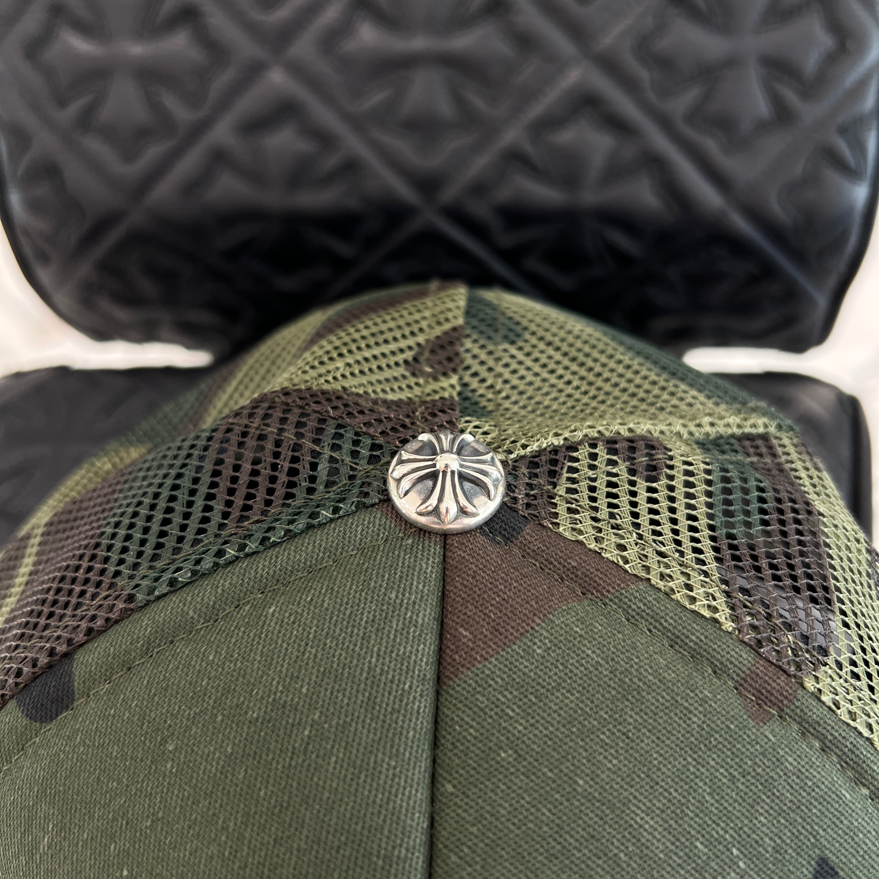 CHROME HEARTS Hollywood Limited Camo Mesh Trucker Cap Size ONE SIZE (51-61) クロムハーツ ハリウッド限定 カモメッシュ トラッカーキャップ サイズONE SIZE (51-61)