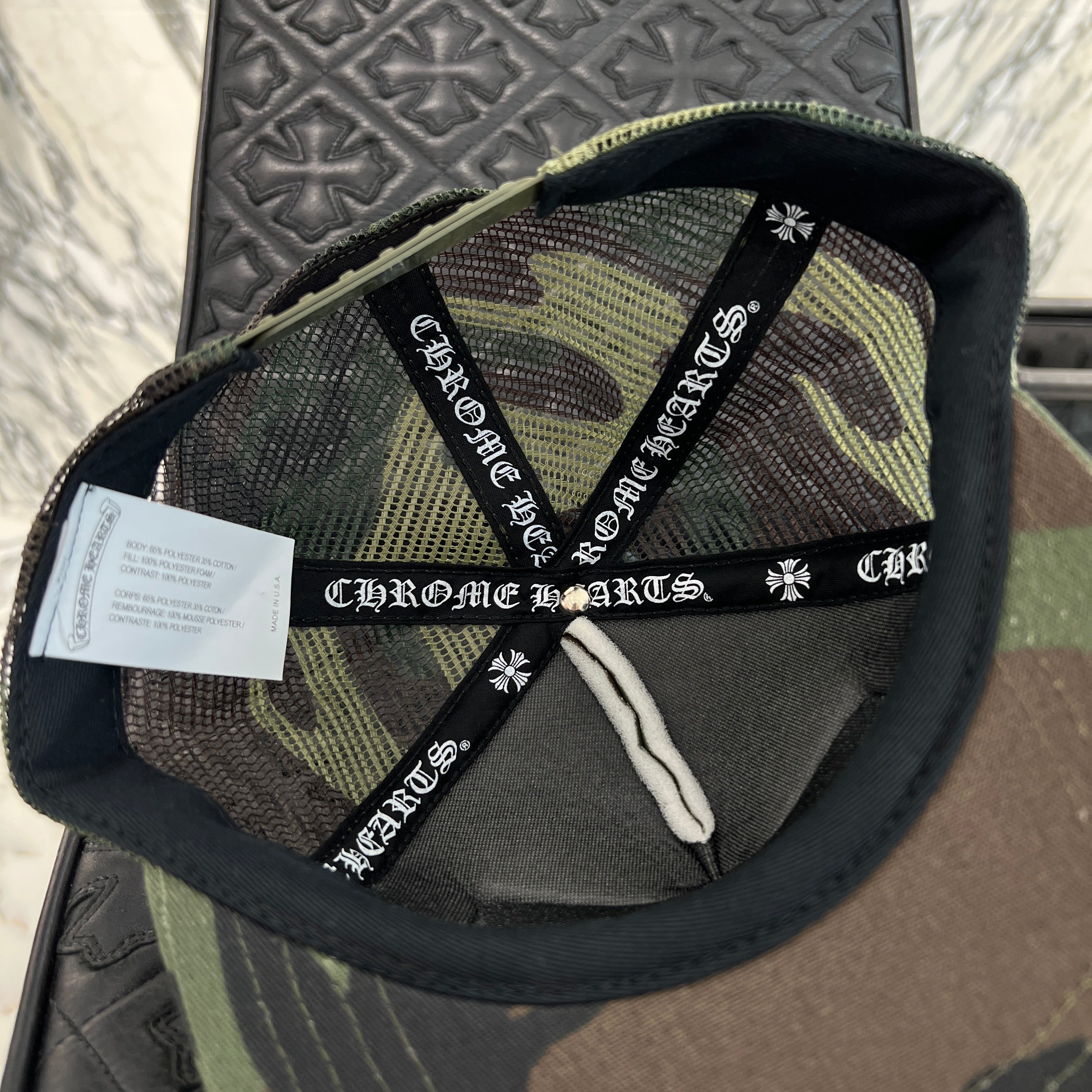 CHROME HEARTS Hollywood Limited Camo Mesh Trucker Cap Size ONE SIZE (51-61) クロムハーツ ハリウッド限定 カモメッシュ トラッカーキャップ サイズONE SIZE (51-61)