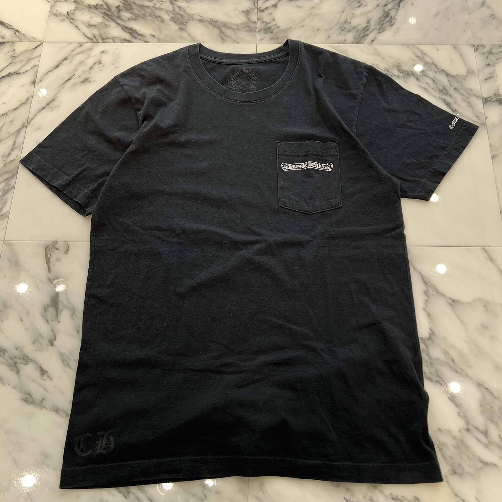 CHROME HEARTS Back Scroll Tee Size L クロムハーツ バックスクロール Tシャツ サイズL