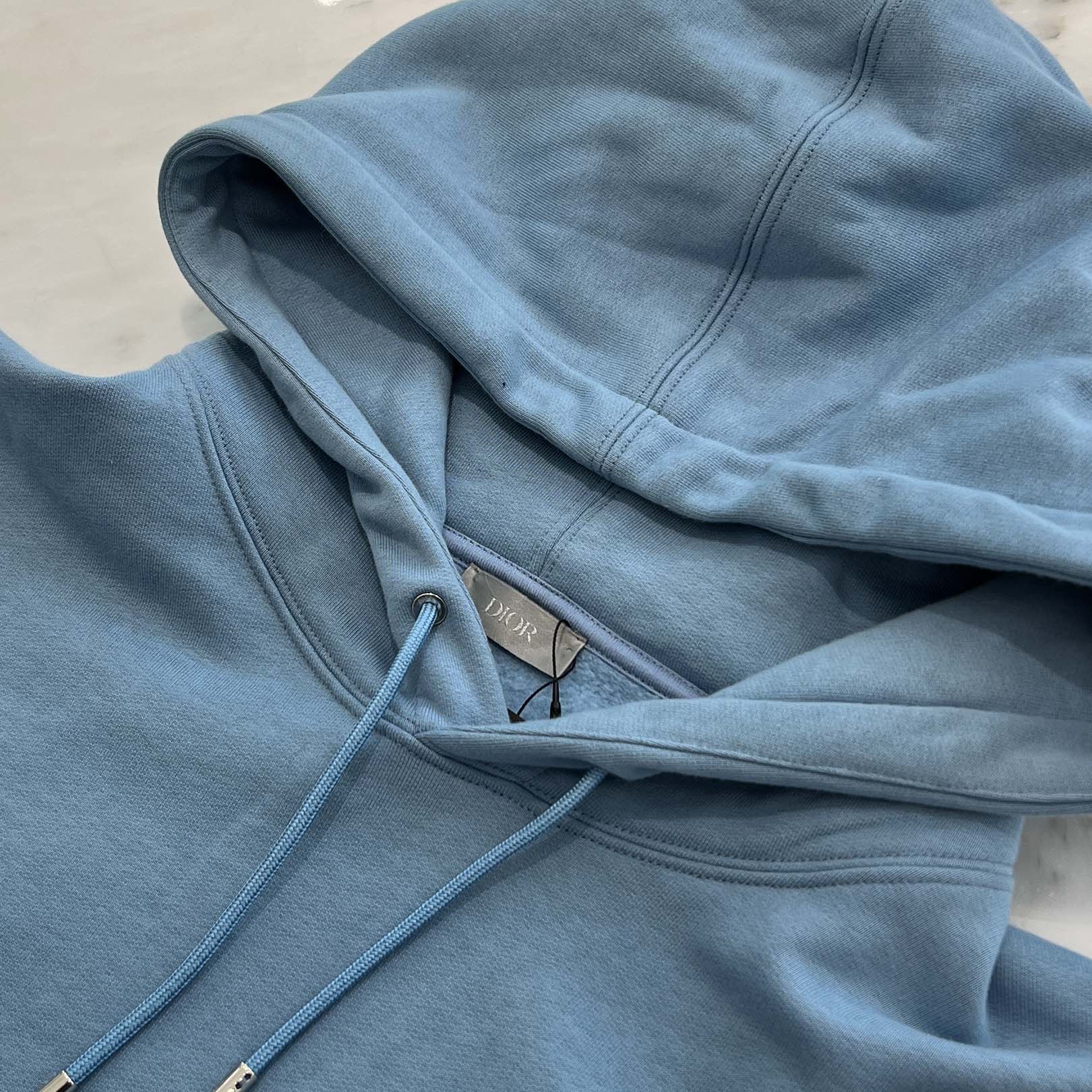 DIOR 2024AW CD Icon Embroidery Pullover Hoodie 113J398A0531 Size XXL ディオール CDアイコン刺繍 プルオーバーフーディー サイズXXL