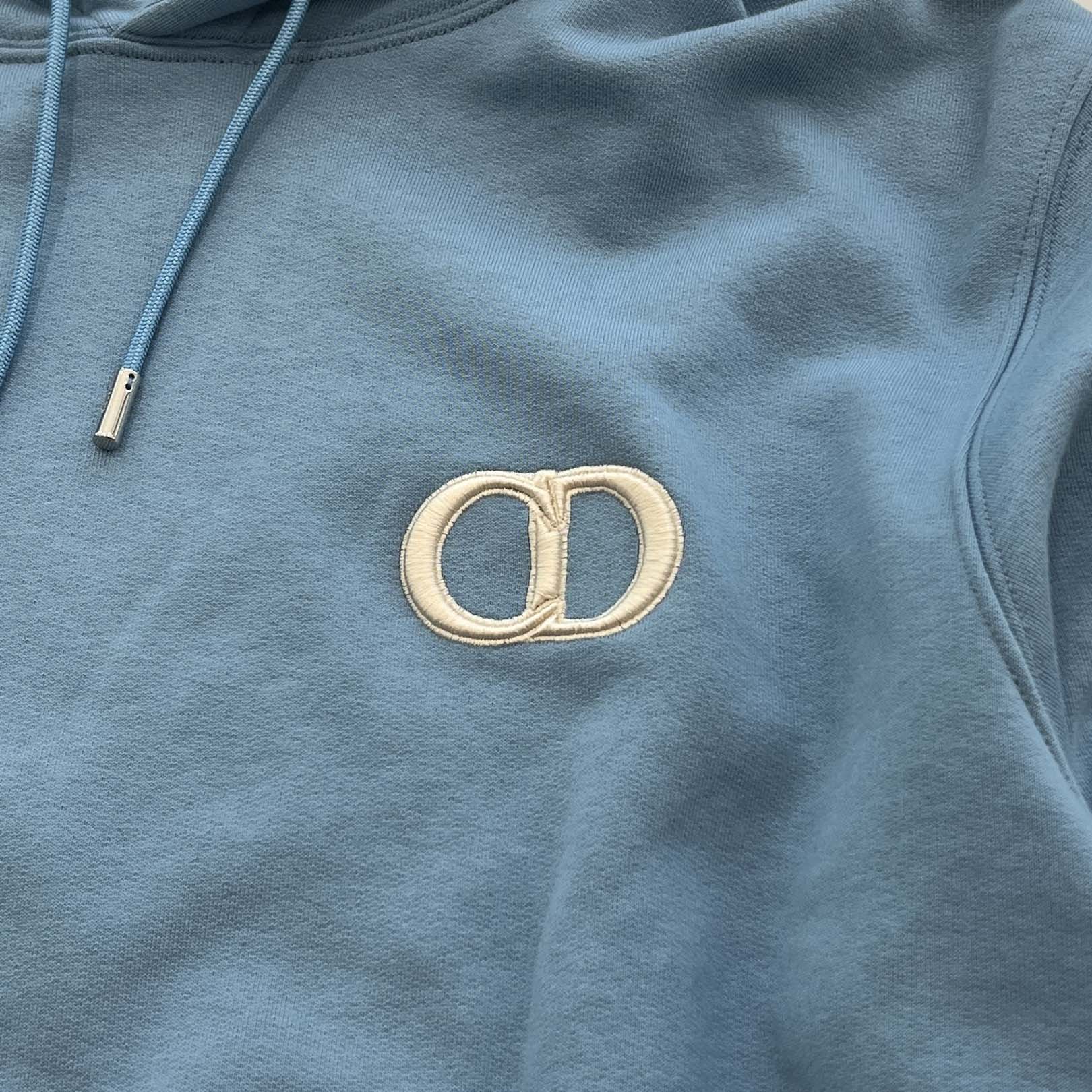 DIOR 2024AW CD Icon Embroidery Pullover Hoodie 113J398A0531 Size XXL ディオール CDアイコン刺繍 プルオーバーフーディー サイズXXL