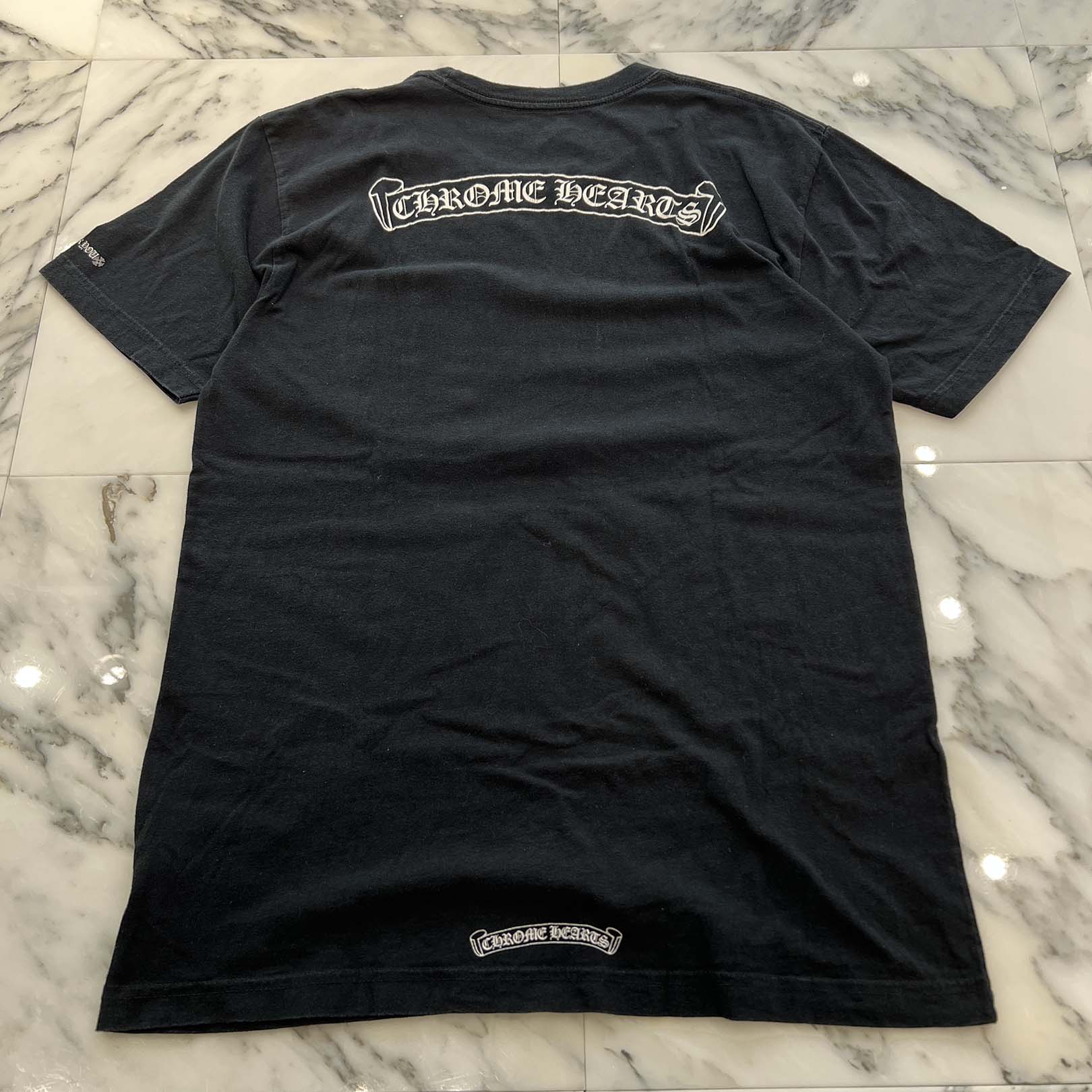 CHROME HEARTS Back Scroll Tee Size L クロムハーツ バックスクロール Tシャツ サイズL