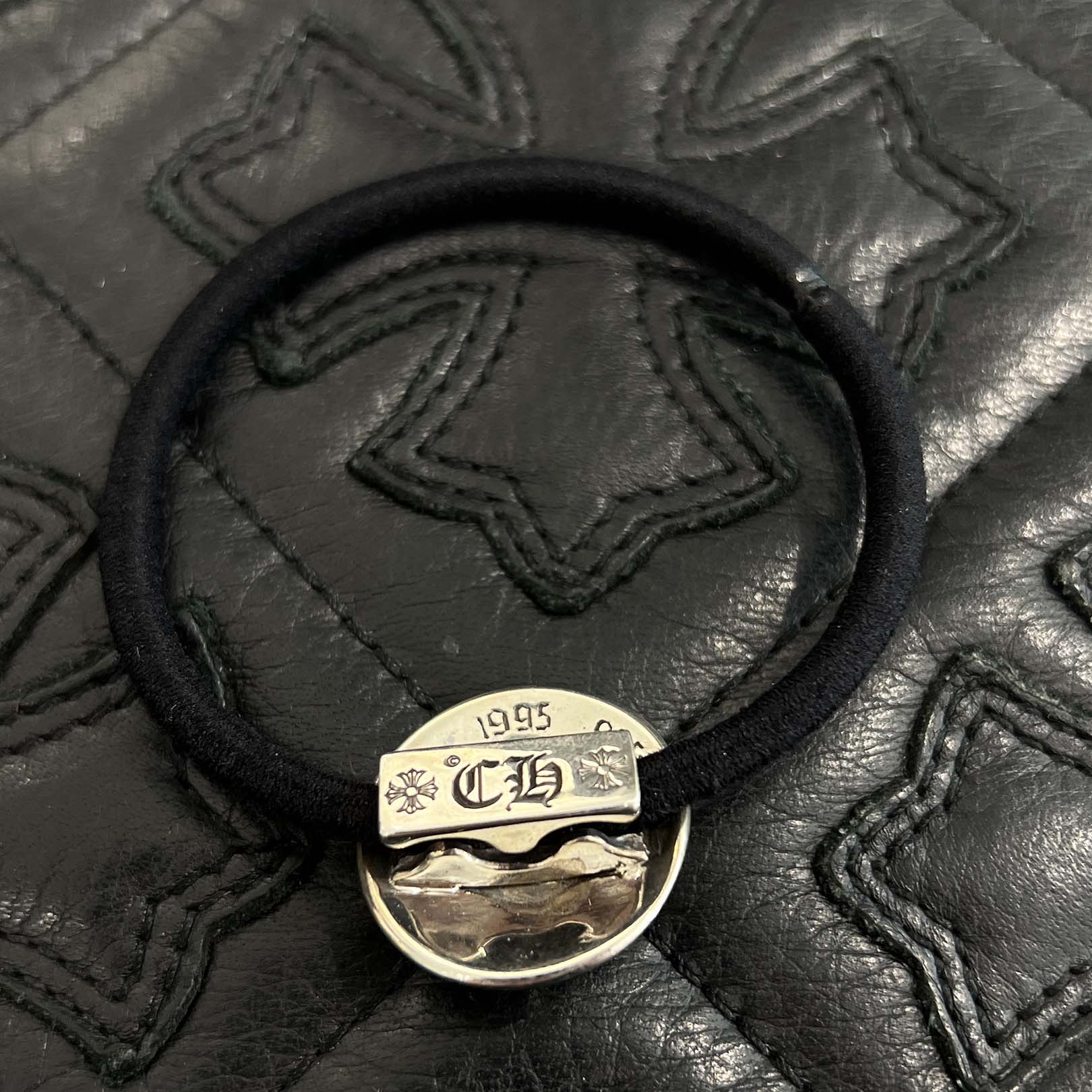 CHROME HEARTS CROSS BALL HAIR BAND クロムハーツ クロスボール ヘアバンド