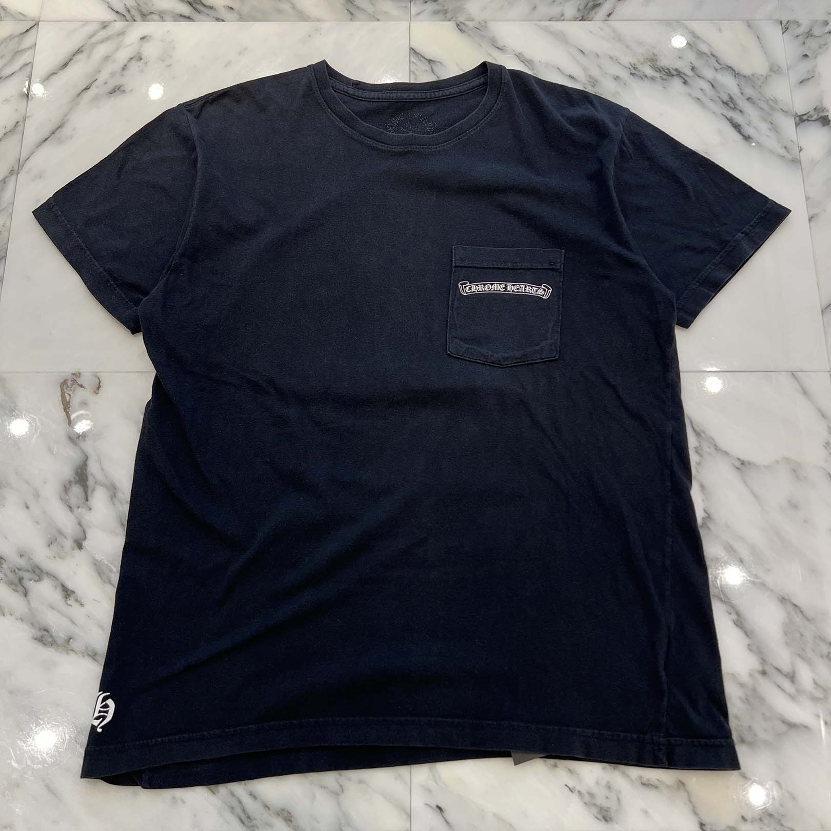 CHROME HEARTS Back Scroll CH Plus Tee Size L クロムハーツ バックスクロール CHプラス Tシャツ サイズL