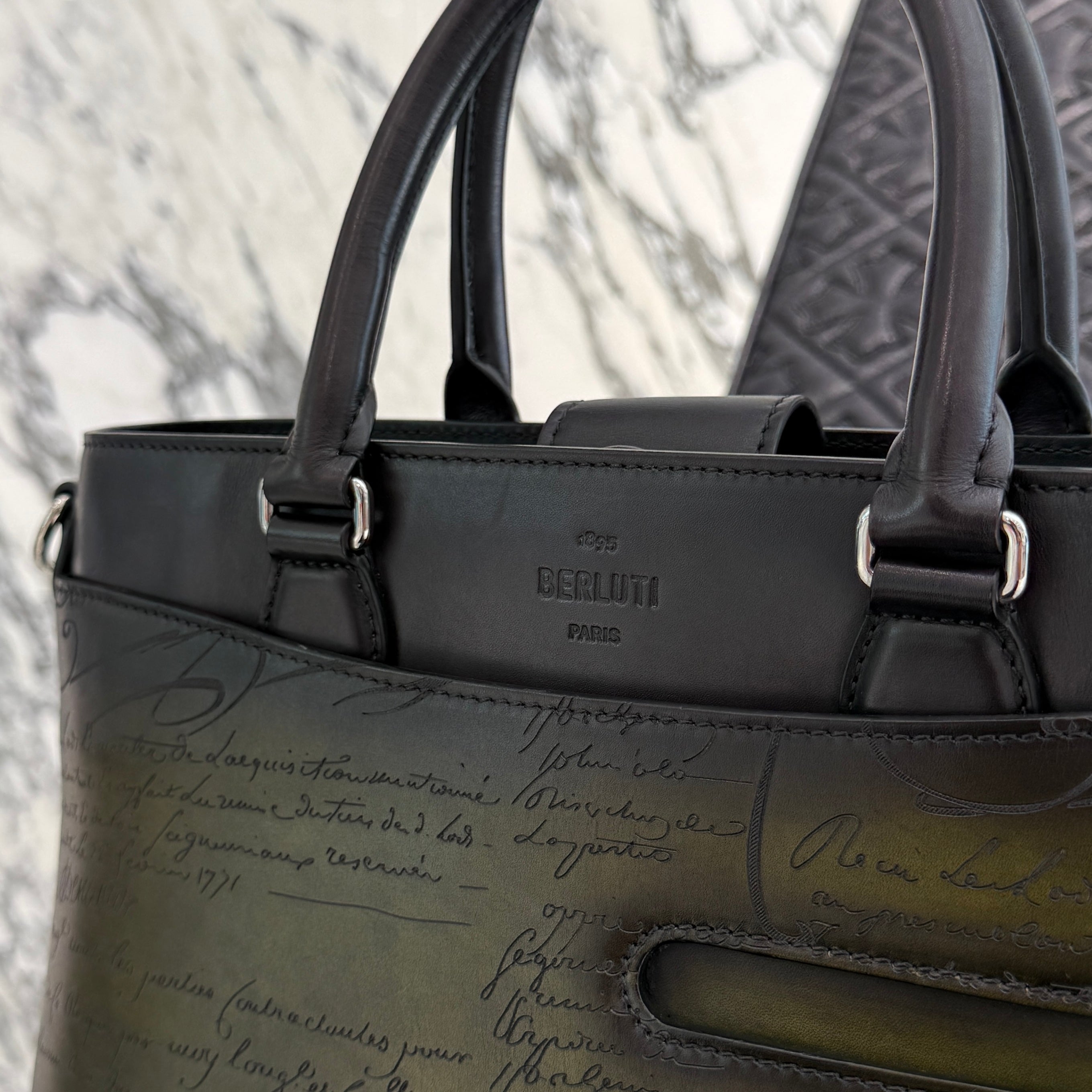 BERLUTI Toujours XS Gradiant Scritto Leather Tote Bag TOUJOURS_XS_GRADIANT-V2 ベルルッティ トゥジュールXS グラディアント スクリットレザー トートバッグ