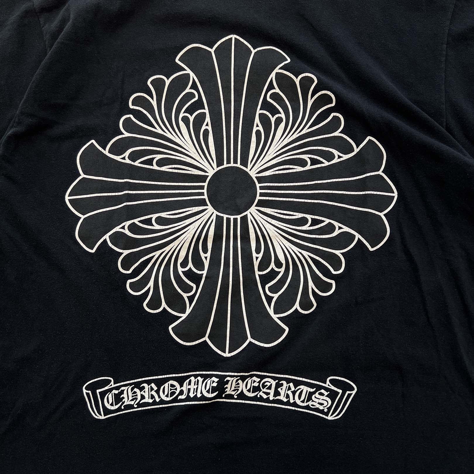 CHROME HEARTS Back Scroll CH Plus Tee Size L クロムハーツ バックスクロール CHプラス Tシャツ サイズL