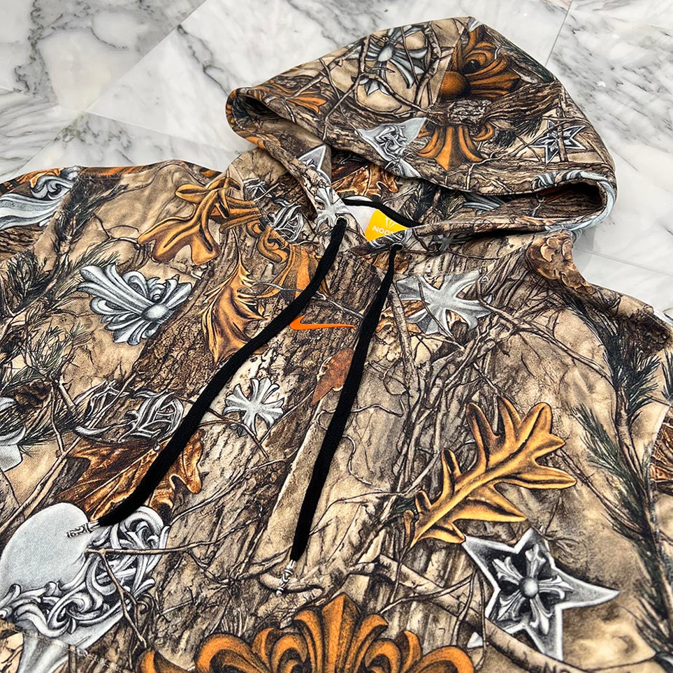 CHROME HEARTS × NIKE × Drake NOCTA 2026SS Camo Horseshoe Pullover Hoodie Size L クロムハーツ×ナイキ×ドレイク ノクタ カモホースシュープルオーバーフーディー サイズL