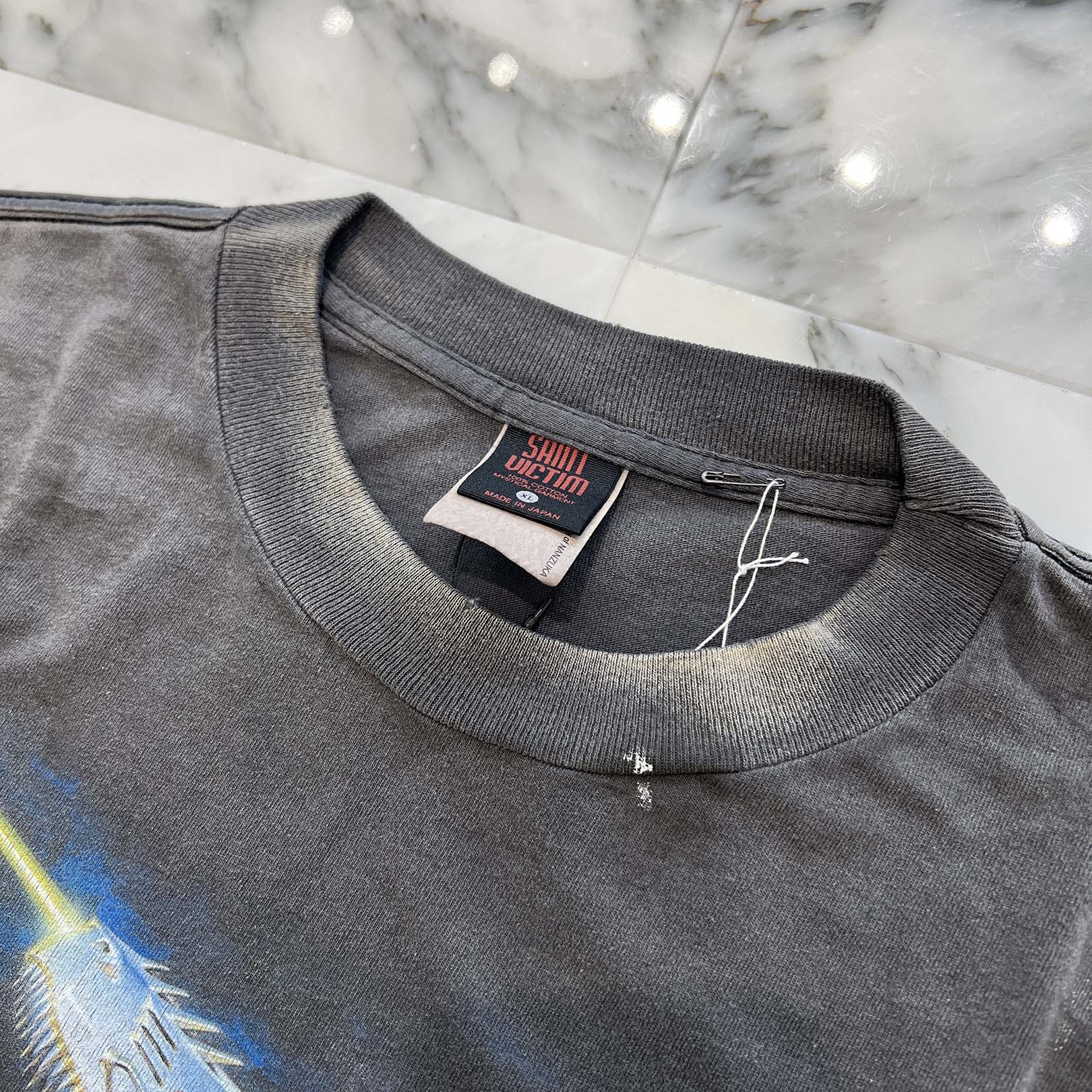 SAINT Mxxxxxx × SORAYAMA 2025AW T-Rex Print Tee SM-HR1-0000-C47 Size XL セントマイケル×ソラヤマ Tレックスプリント Tシャツ サイズXL