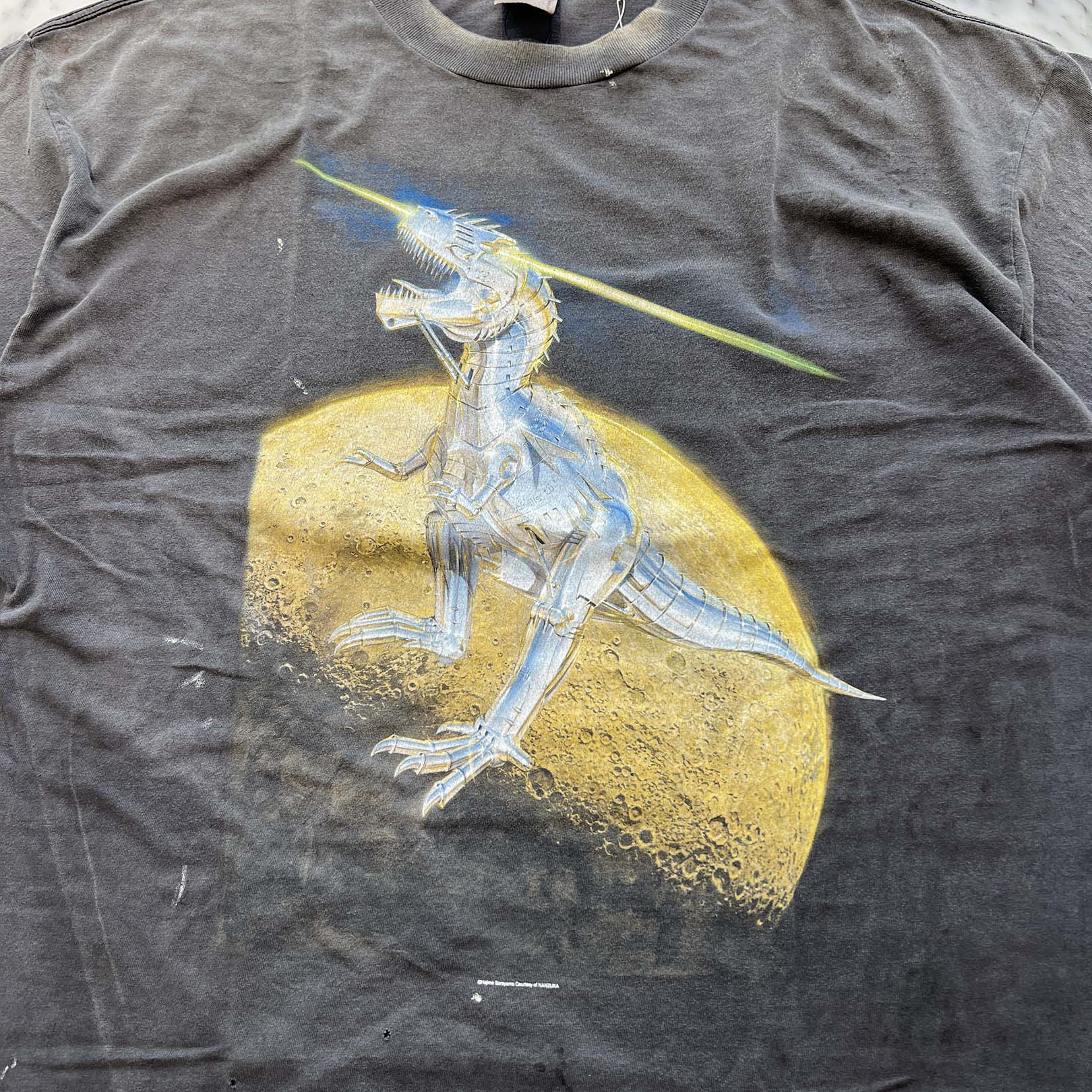 SAINT Mxxxxxx × SORAYAMA 2025AW T-Rex Print Tee SM-HR1-0000-C47 Size XL セントマイケル×ソラヤマ Tレックスプリント Tシャツ サイズXL