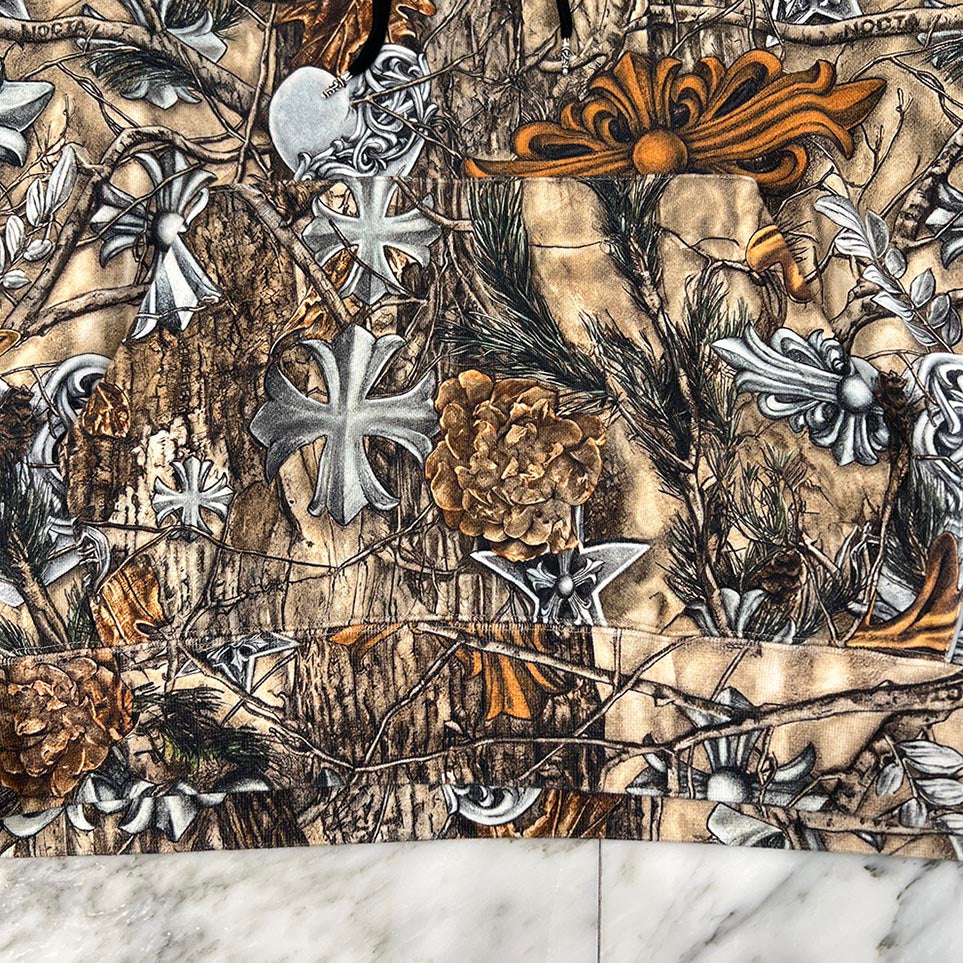 CHROME HEARTS × NIKE × Drake NOCTA 2026SS Camo Horseshoe Pullover Hoodie Size L クロムハーツ×ナイキ×ドレイク ノクタ カモホースシュープルオーバーフーディー サイズL