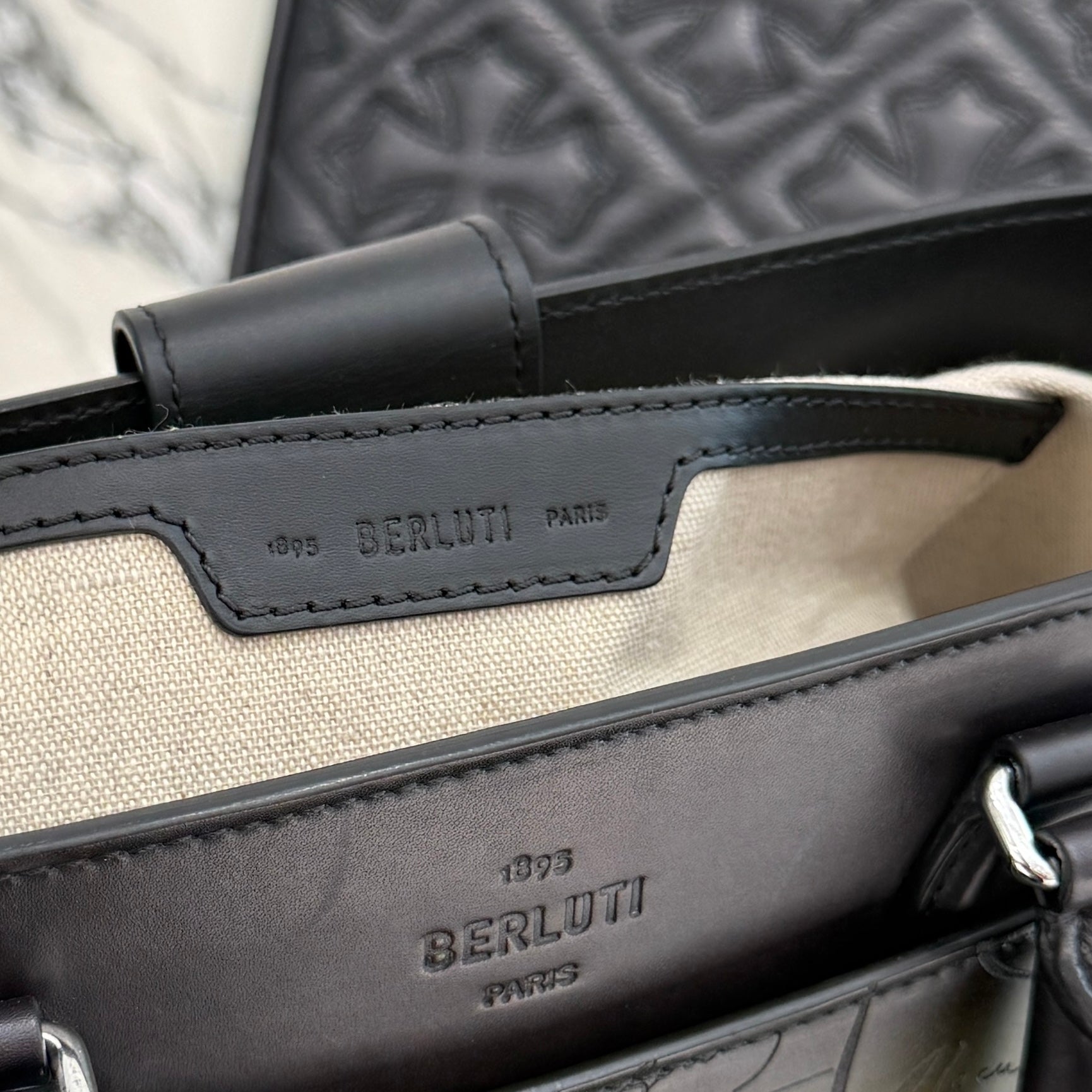 BERLUTI Toujours XS Gradiant Scritto Leather Tote Bag TOUJOURS_XS_GRADIANT-V2 ベルルッティ トゥジュールXS グラディアント スクリットレザー トートバッグ