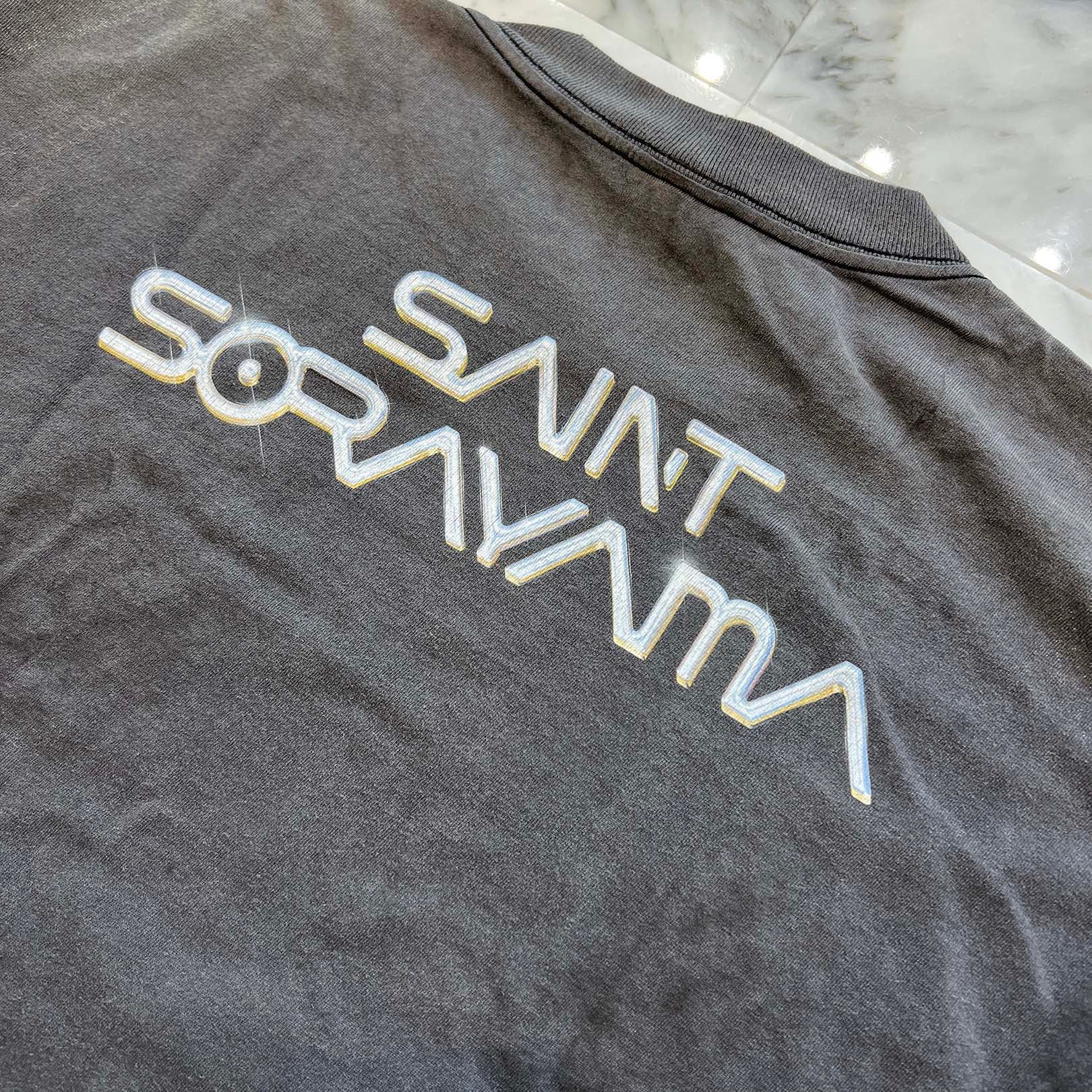 SAINT Mxxxxxx × SORAYAMA 2025AW T-Rex Print Tee SM-HR1-0000-C47 Size XL セントマイケル×ソラヤマ Tレックスプリント Tシャツ サイズXL