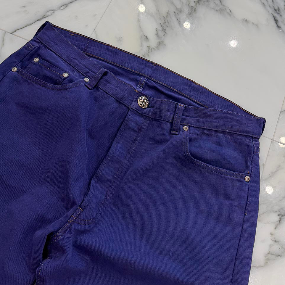 CHROME HEARTS Levi's Body VNTG Purple Cotton Pants Size 36 クロムハーツ リーバイスボディ ヴィンテージ パープル コットンパンツ サイズ36
