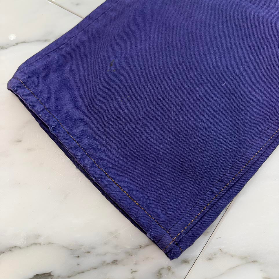 CHROME HEARTS Levi's Body VNTG Purple Cotton Pants Size 36 クロムハーツ リーバイスボディ ヴィンテージ パープル コットンパンツ サイズ36