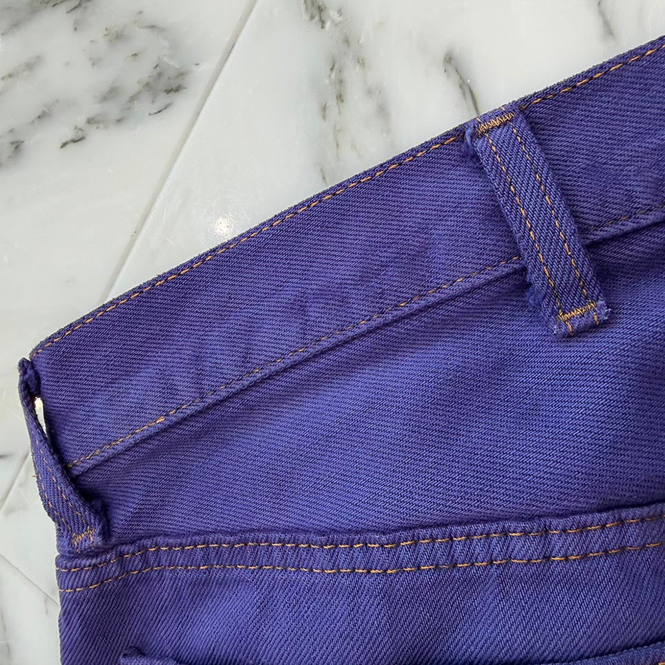 CHROME HEARTS Levi's Body VNTG Purple Cotton Pants Size 36 クロムハーツ リーバイスボディ ヴィンテージ パープル コットンパンツ サイズ36