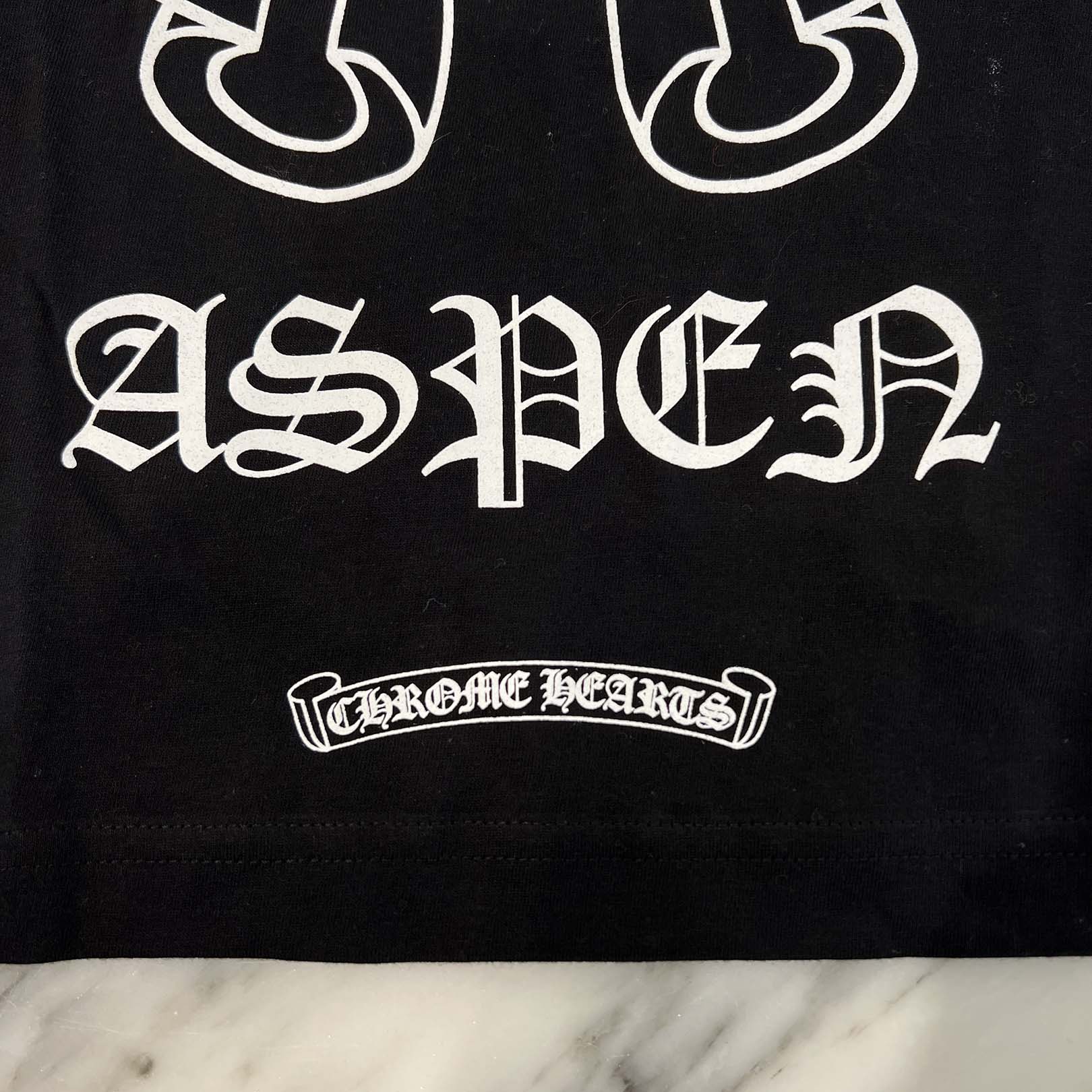 CHROME HEARTS ASPEN Limited Horseshoe Long Sleeve Tee Size S クロムハーツ アスペン限定 ホースシュー ロングスリーブTシャツ サイズS
