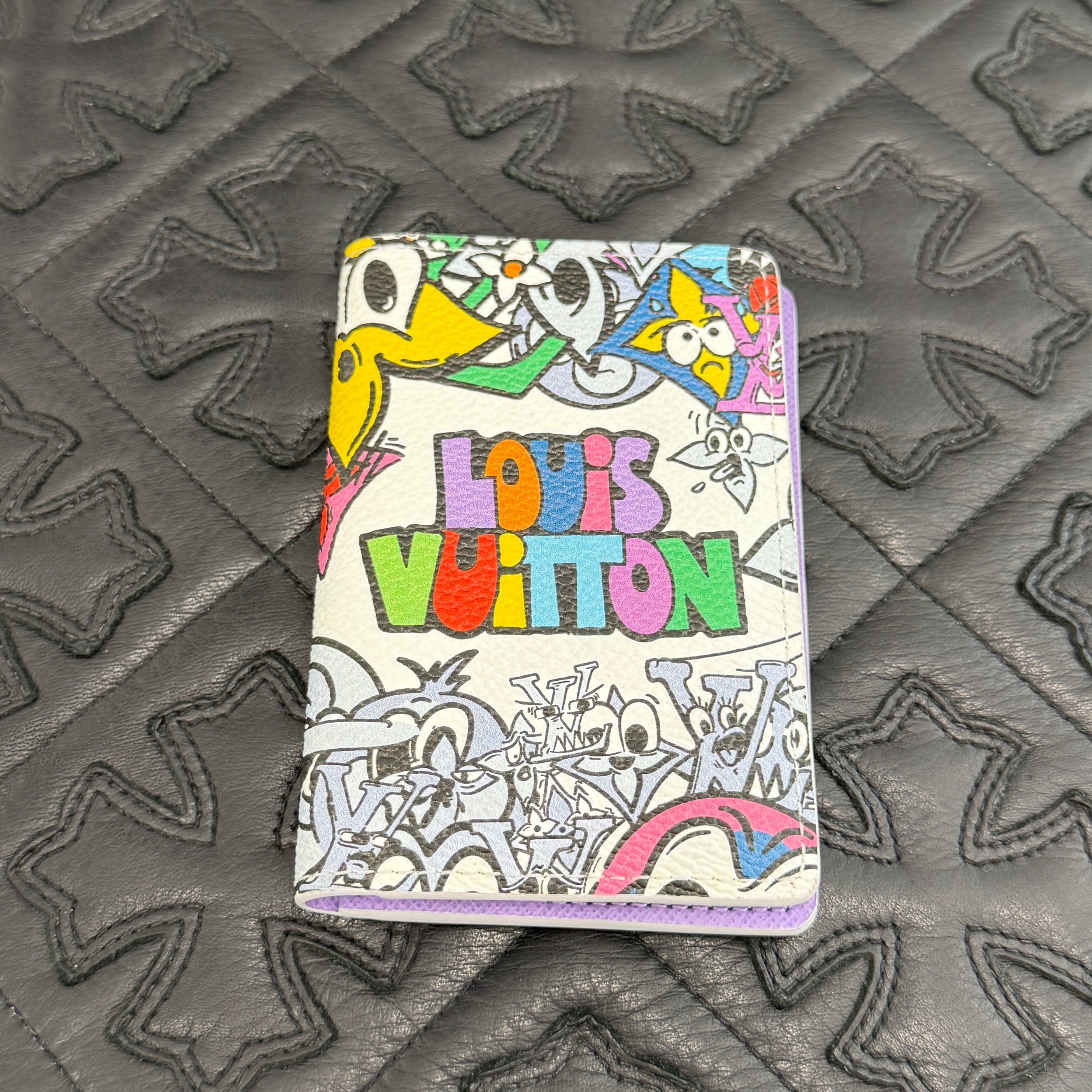 LOUIS VUITTON 2023SS Organizer de Poche Multicolor Monogram Comic Cardcase M82024 ヴィトン オーガナイザー･ドゥ ポッシュ マルチカラーモノグラムコミック カードケース