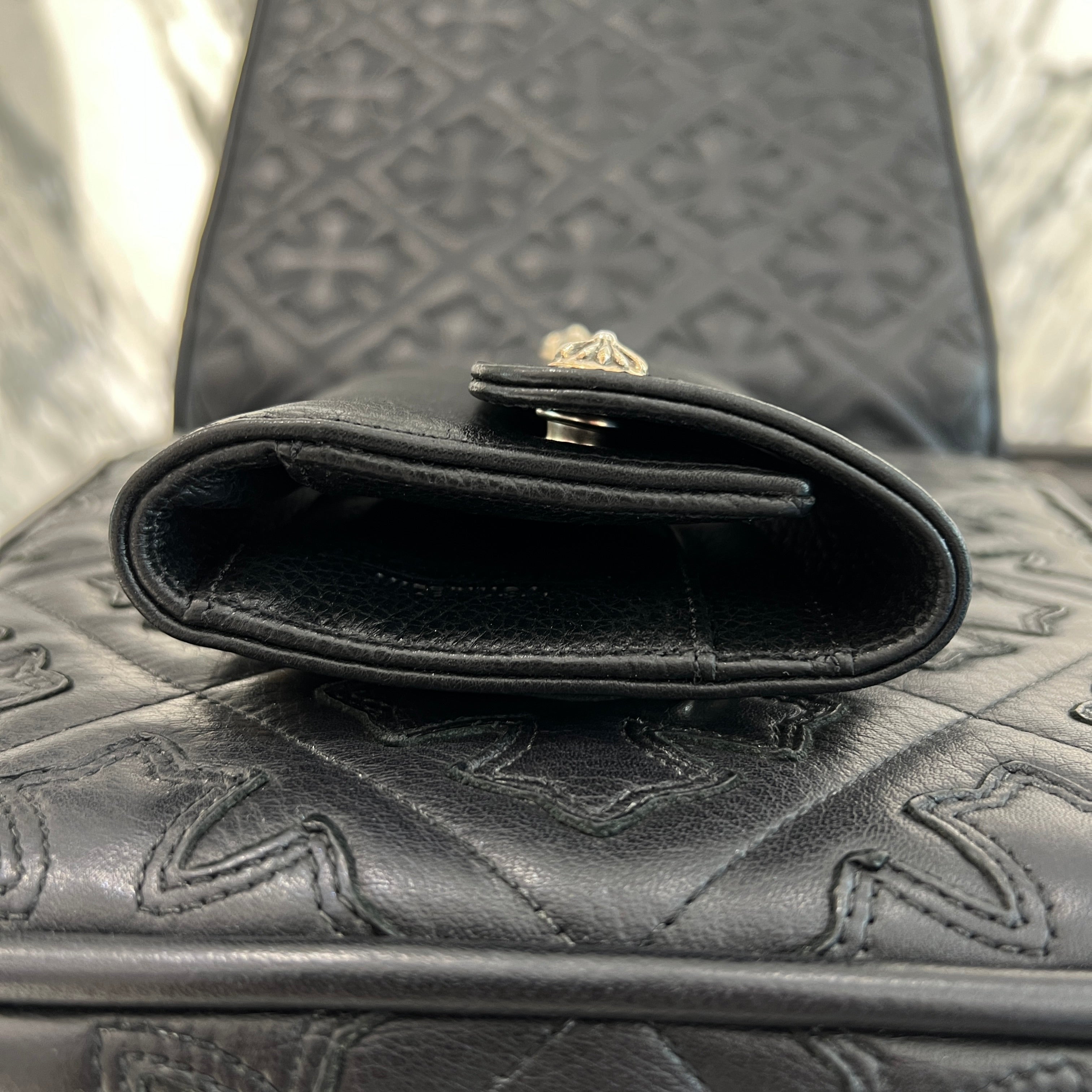 CHROME HEARTS Wave Mini Cross Ball Wallet クロムハーツ ウェーブ ミニ クロスボール ウォレット