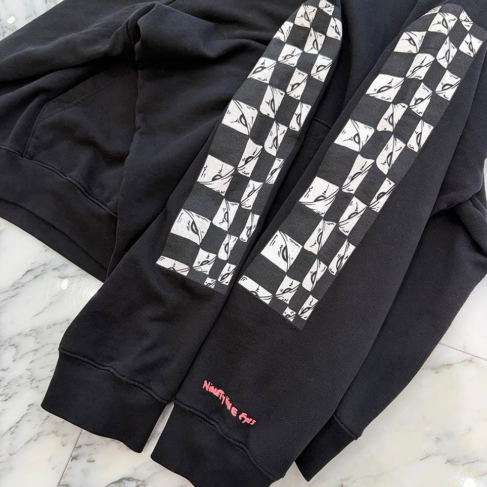 CHROME HEARTS × MATTY BOY PPO FUCK YOU Double Hooded Chomper Pullover Hoodie Size XXL クロムハーツ × マッティボーイ PPO ファックユー ダブルフーデッド チョンパー プルオーバー フーディ サイズXXL